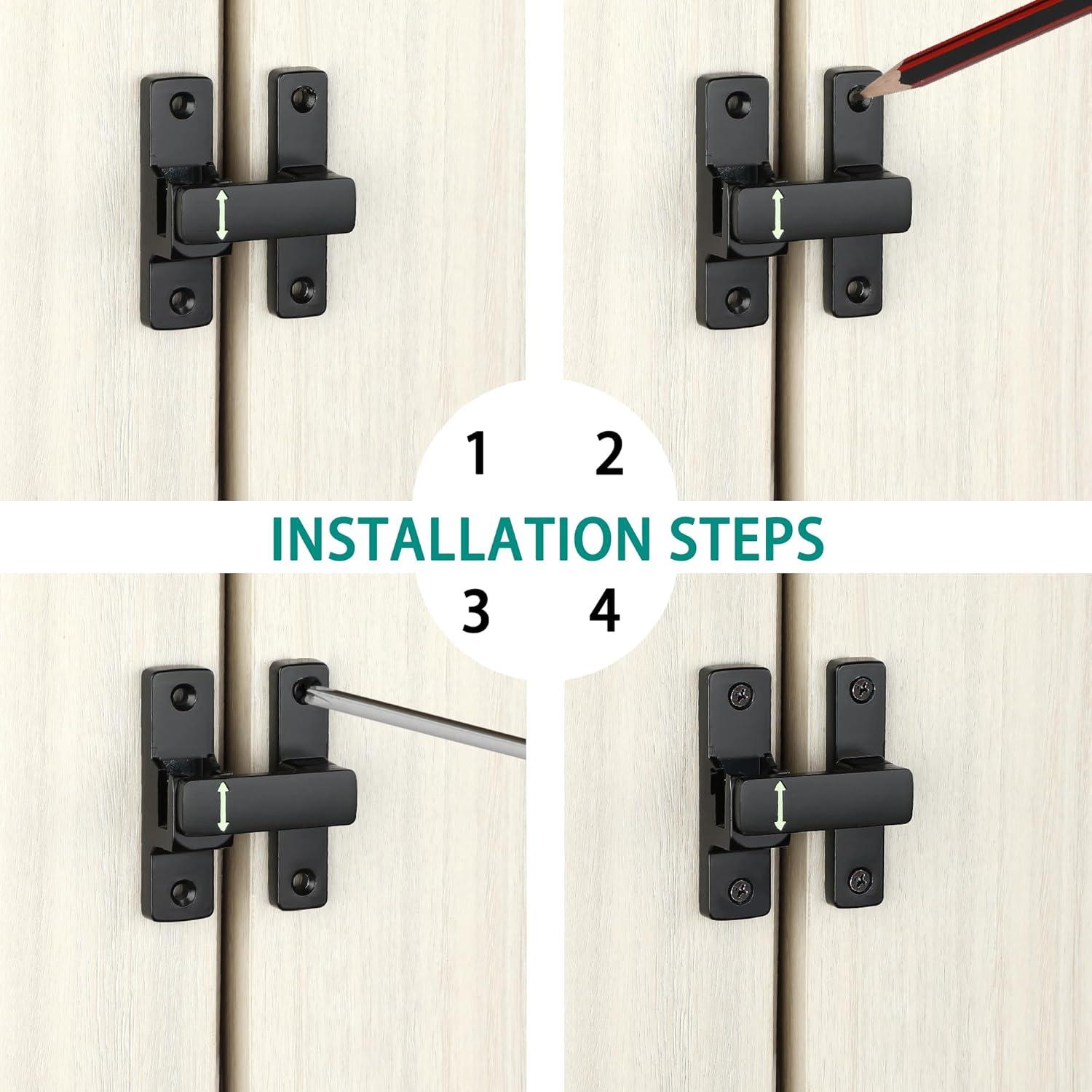 Cierre de Puerta Mejorado Mooche 90/180 Grados Negro