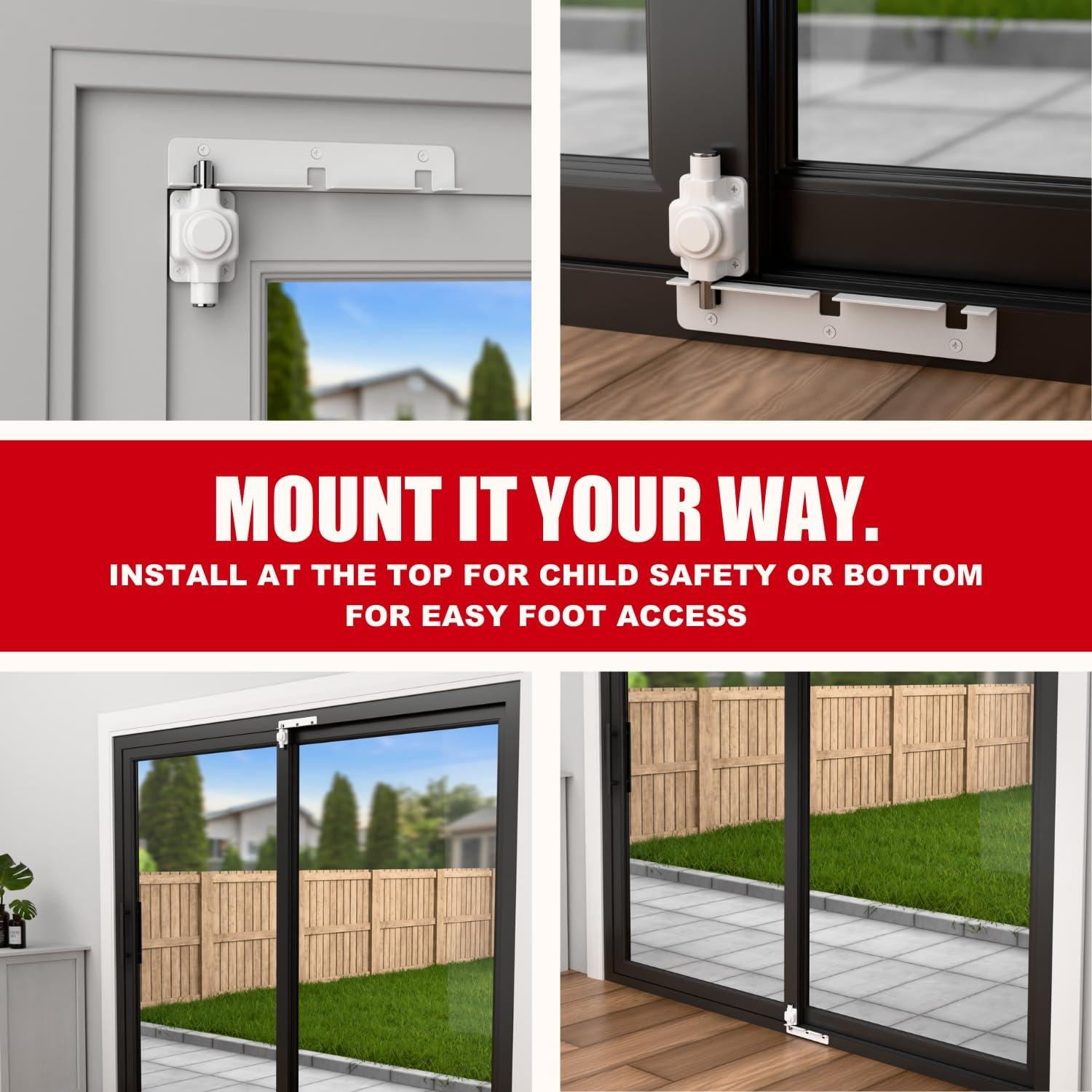 Cerradura de Patio Securityman para Puerta Deslizante de Vidrio