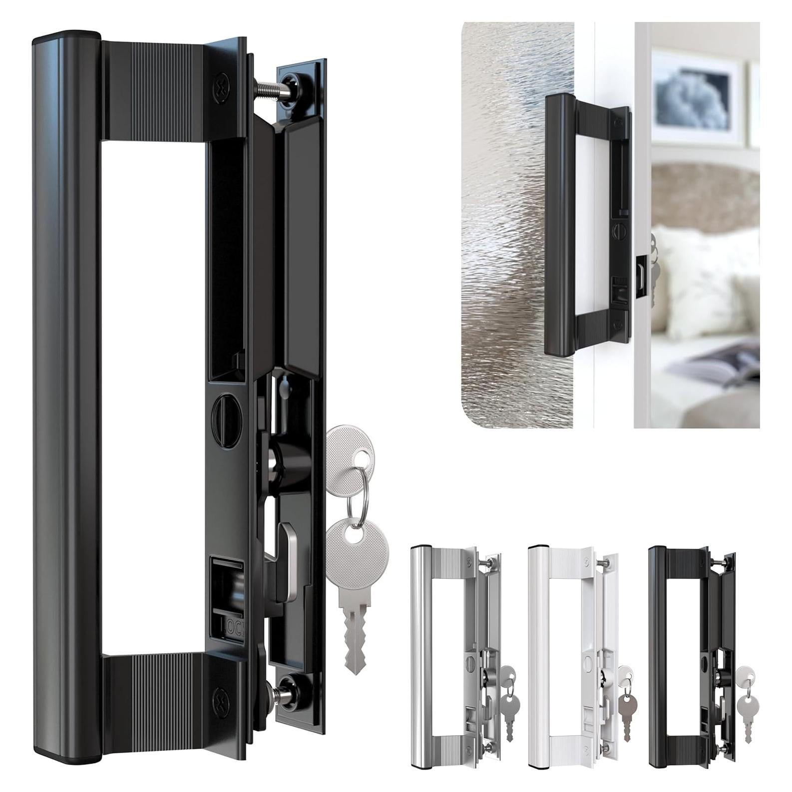 Juego de Manijas para Puerta de Vidrio Deslizante T-HAKEN