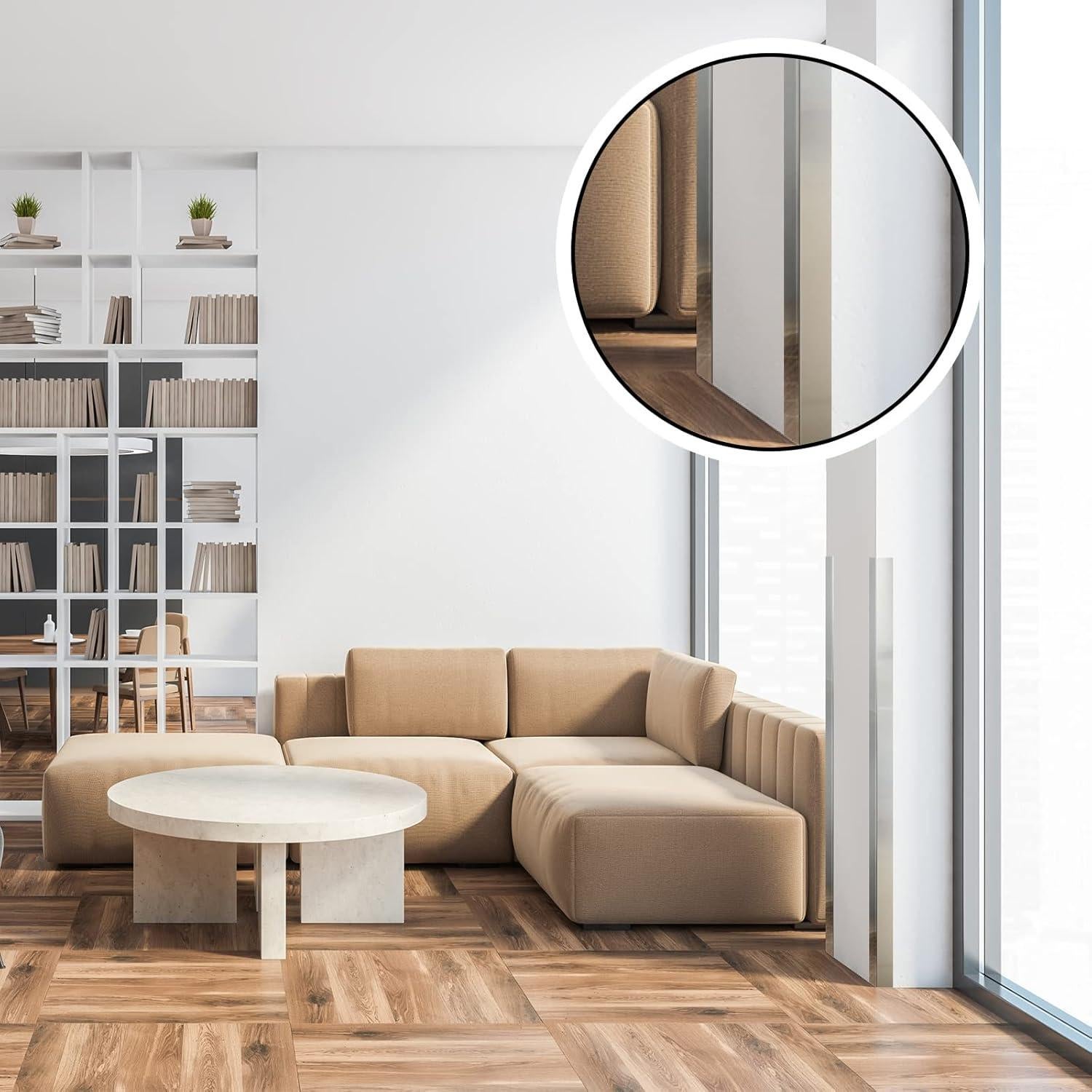 Therwen 10 Protectores de Esquinas Metálicos 91.44 cm Plata