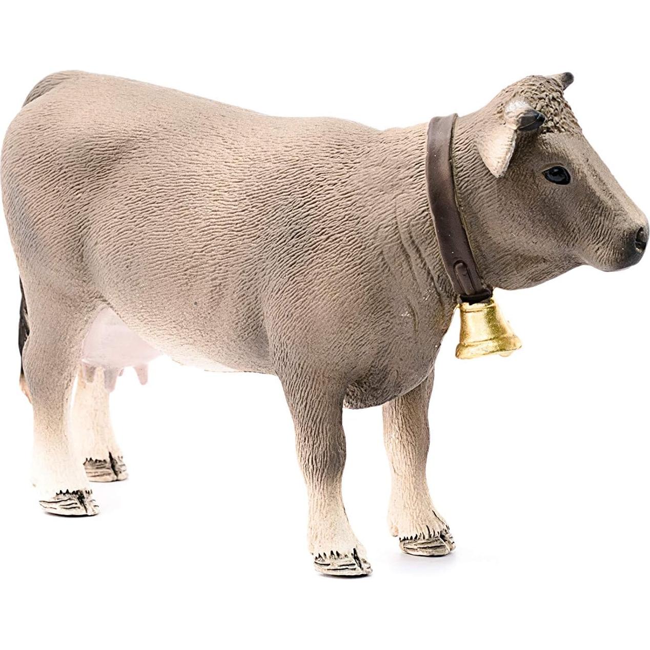 Figura Vaca Braunvieh Schleich 14.4x4.1x8.5cm Juguete Granja