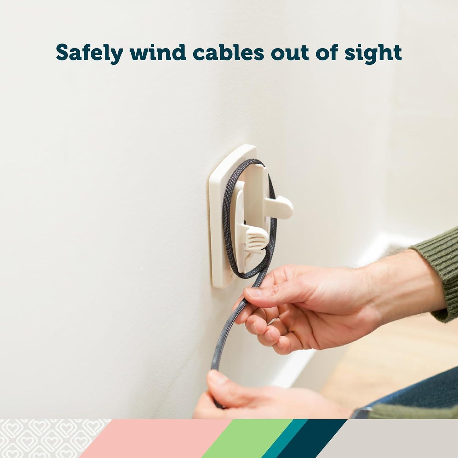 Cubierta de Enchufe Safety 1st con Acortador de Cable Infantil