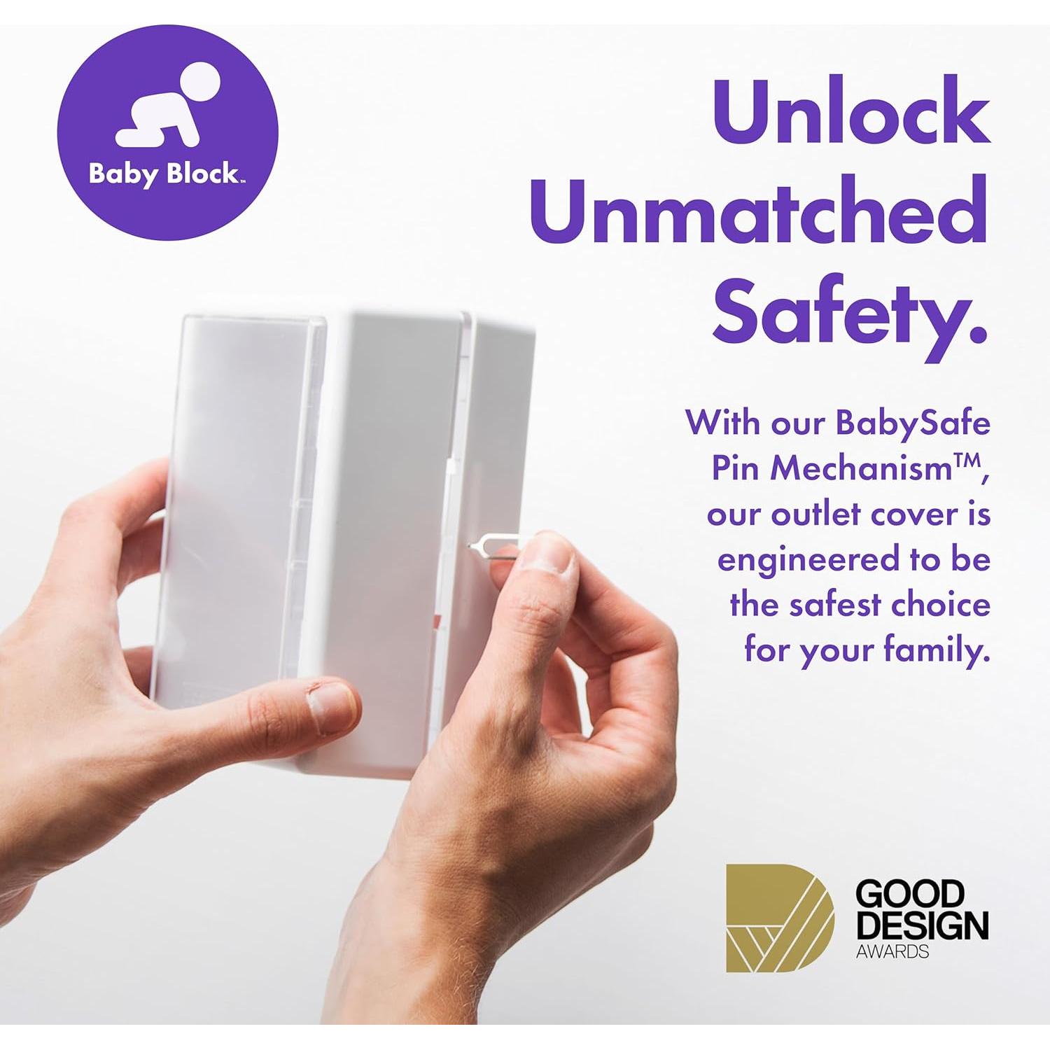 Cubierta de Enchufe a Prueba de Niños Baby Block BB02