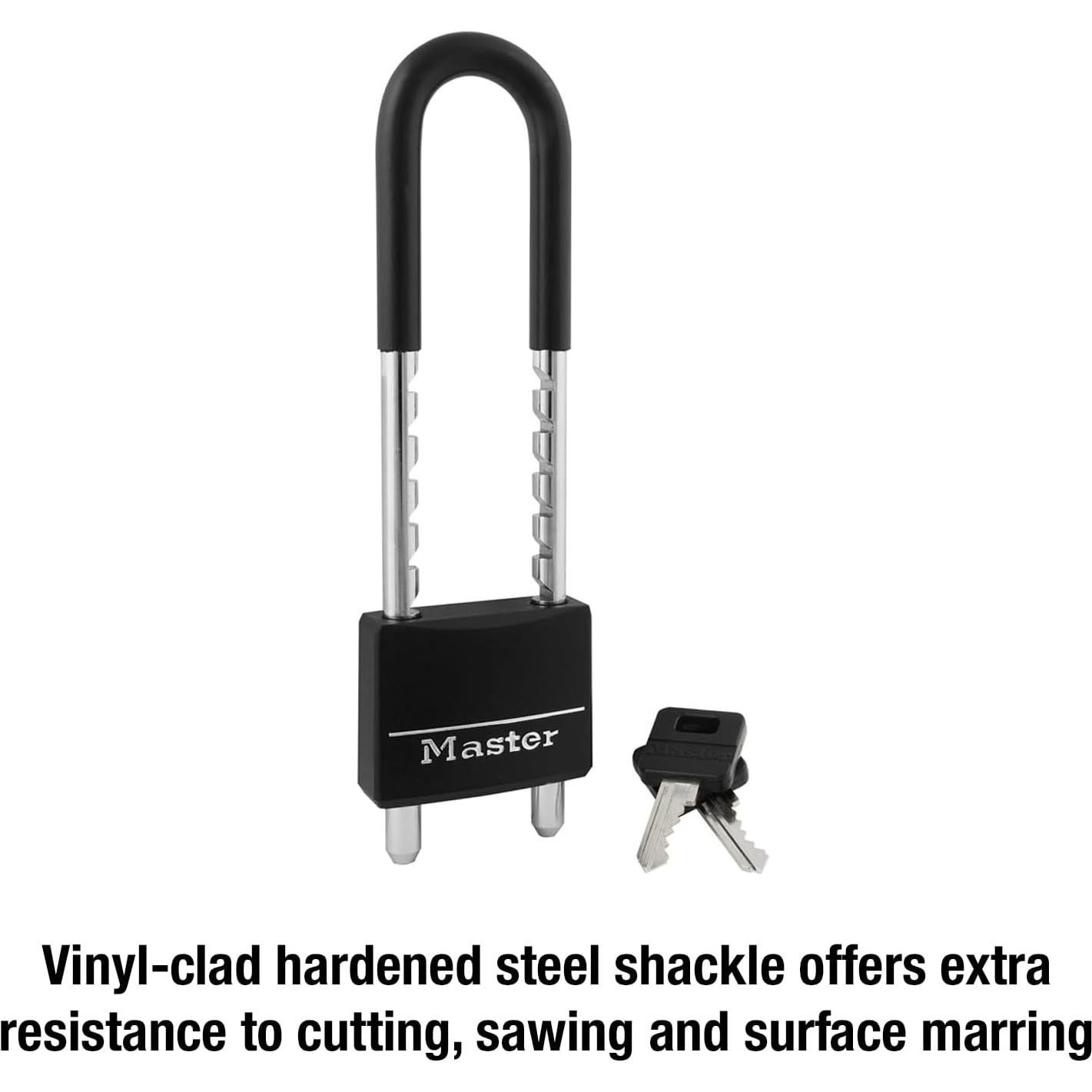 Candado Master Lock 527D Ajustable con Llave 2" Negro