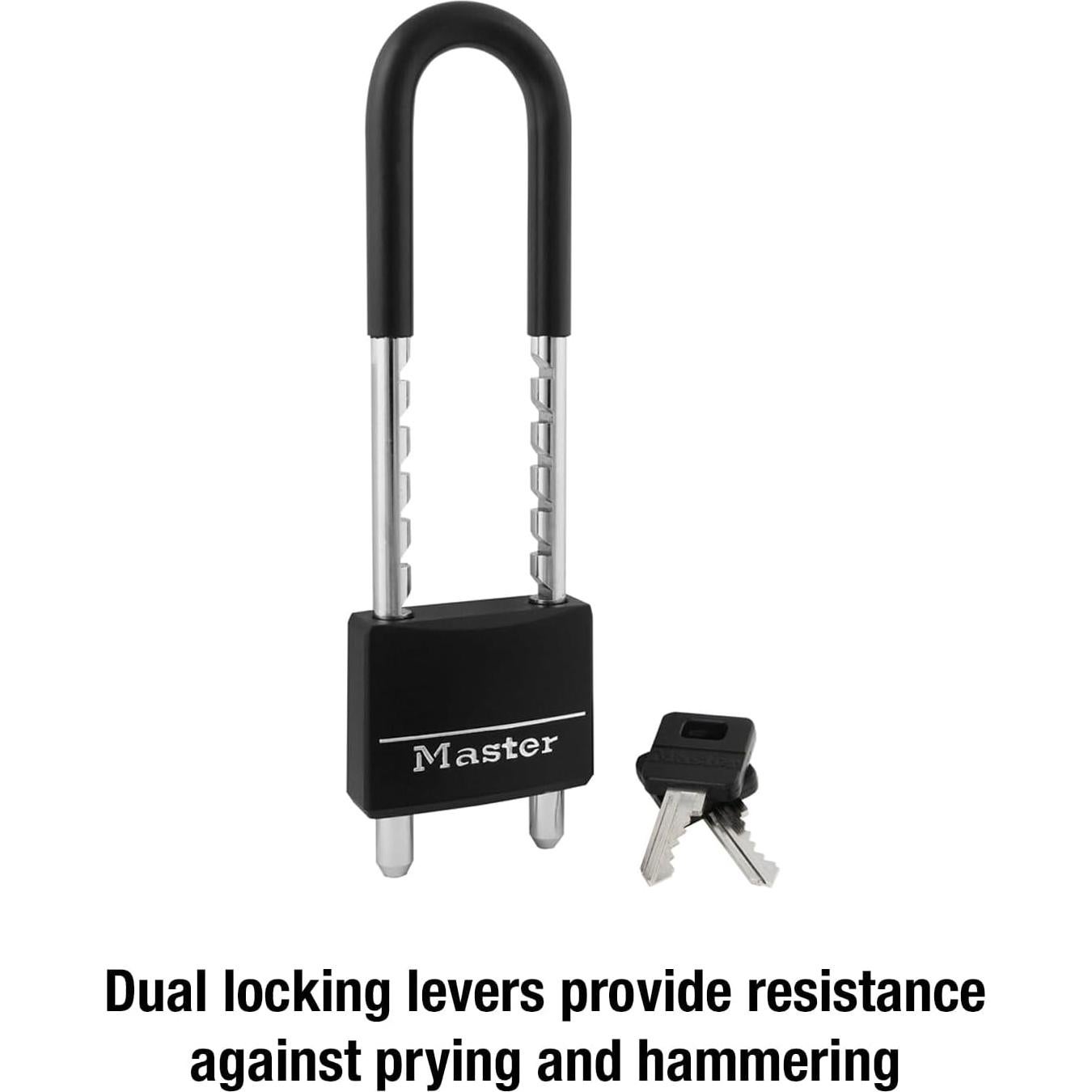 Candado Master Lock 527D Ajustable con Llave 2" Negro