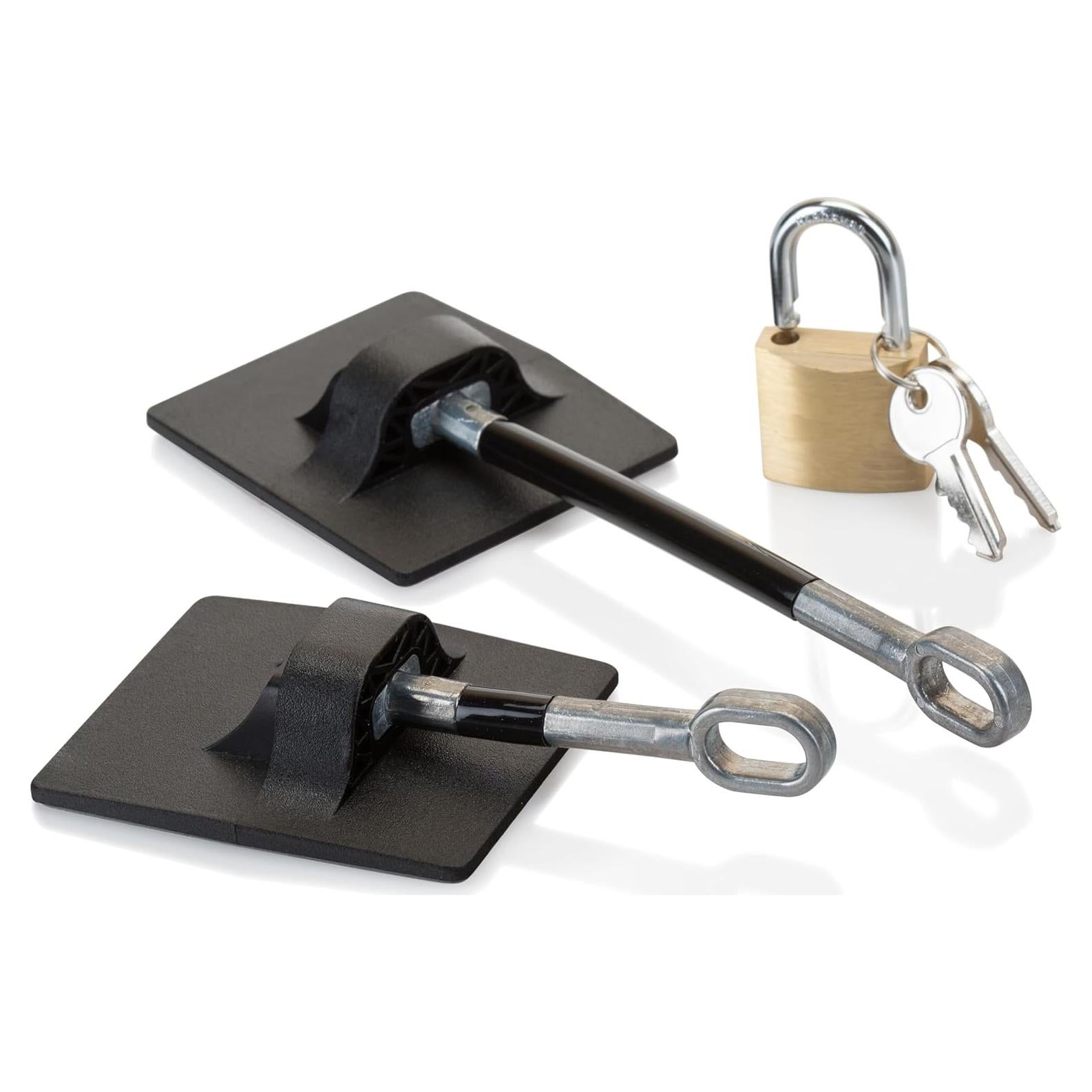 Cerradura de Refrigerador Guardianite Negra con Candado