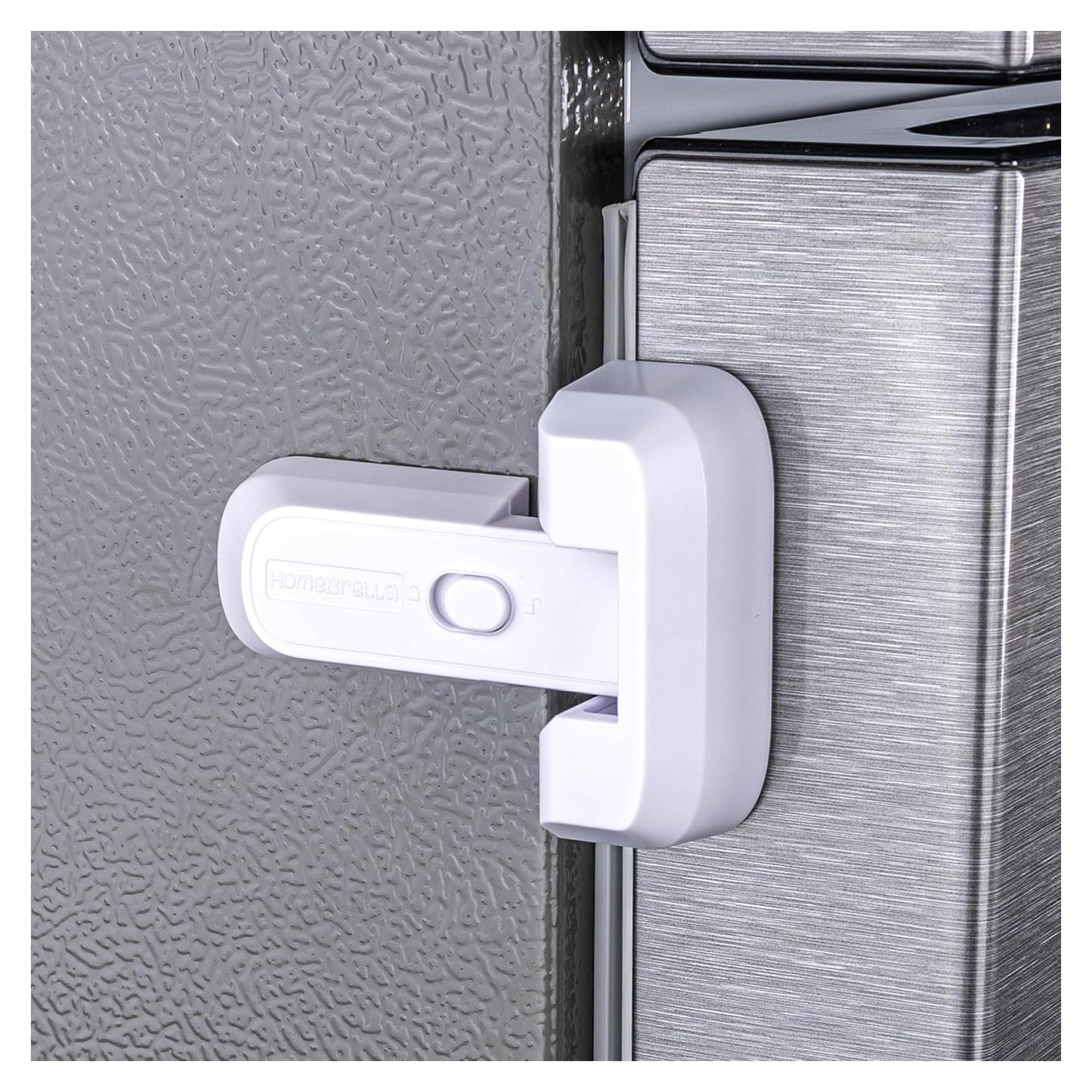 Cerradura de Refrigerador a Prueba de Niños HBAFDL2WB - Adhesiva