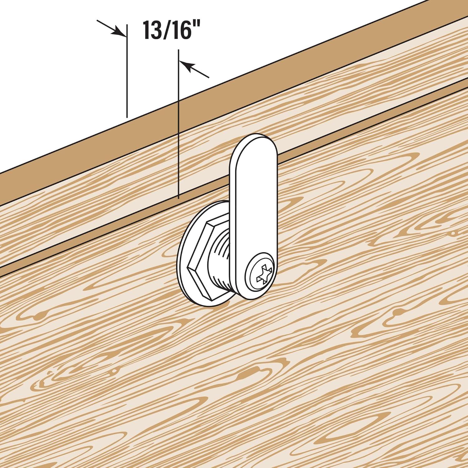 Cerradura de Cajón y Gabinete Prime-Line U 9945 Acero Inoxidable