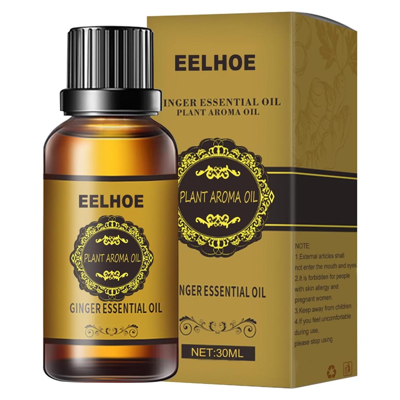 Aceite Esencial de Jengibre Ginaday para Drenaje Abdominal 30g