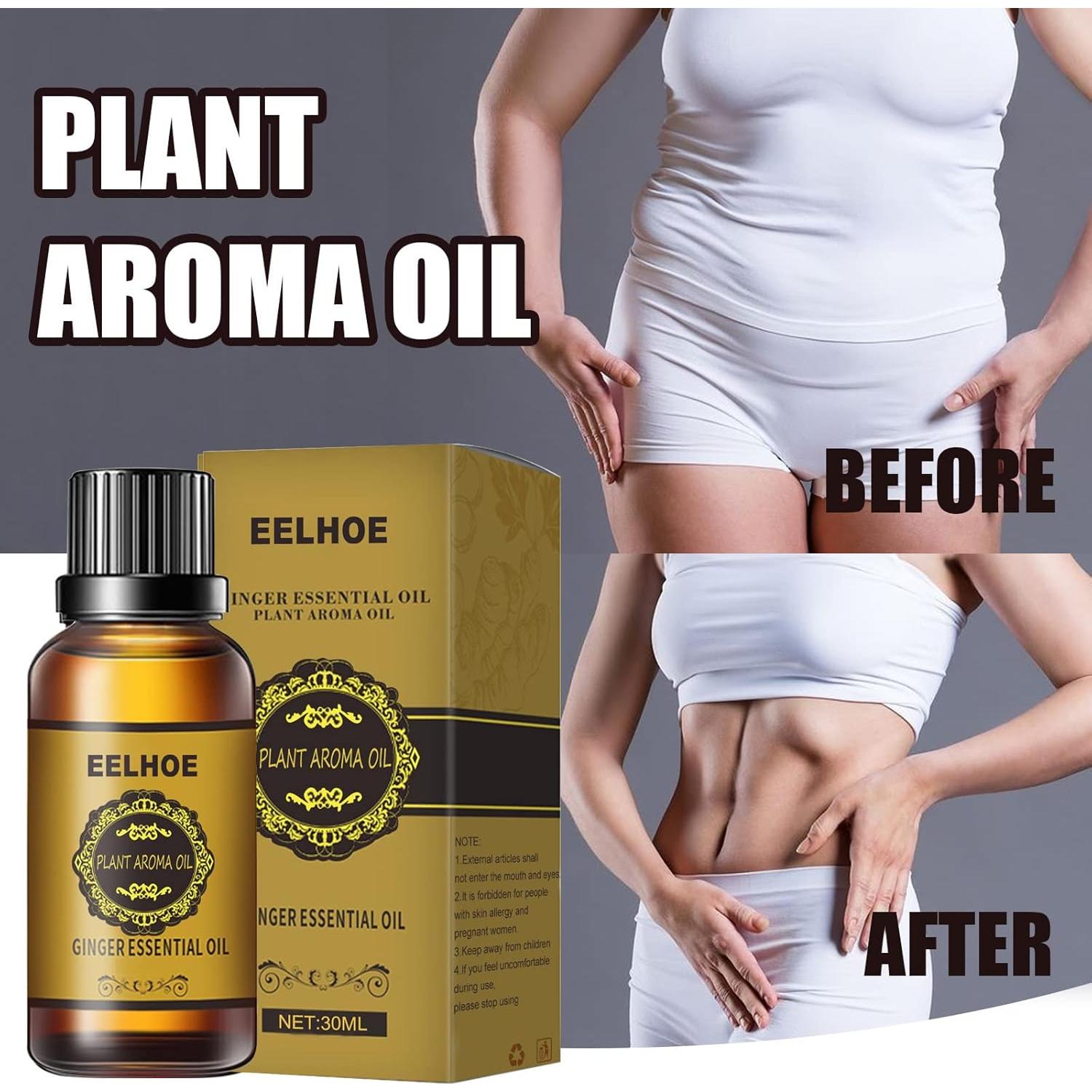 Aceite Esencial de Jengibre Ginaday para Drenaje Abdominal 30g