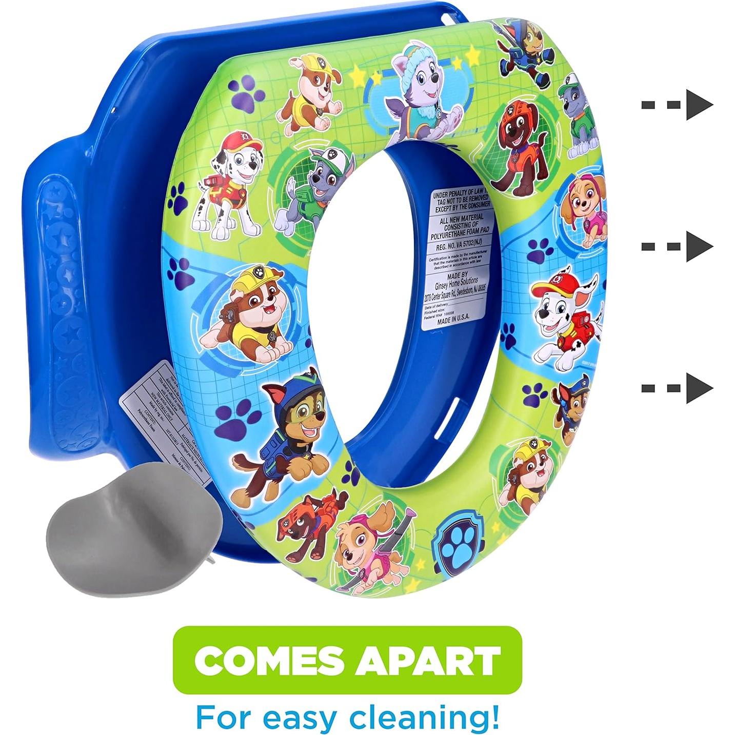 Asiento de Inodoro Suave Nickelodeon Misión Paw 34.29cm