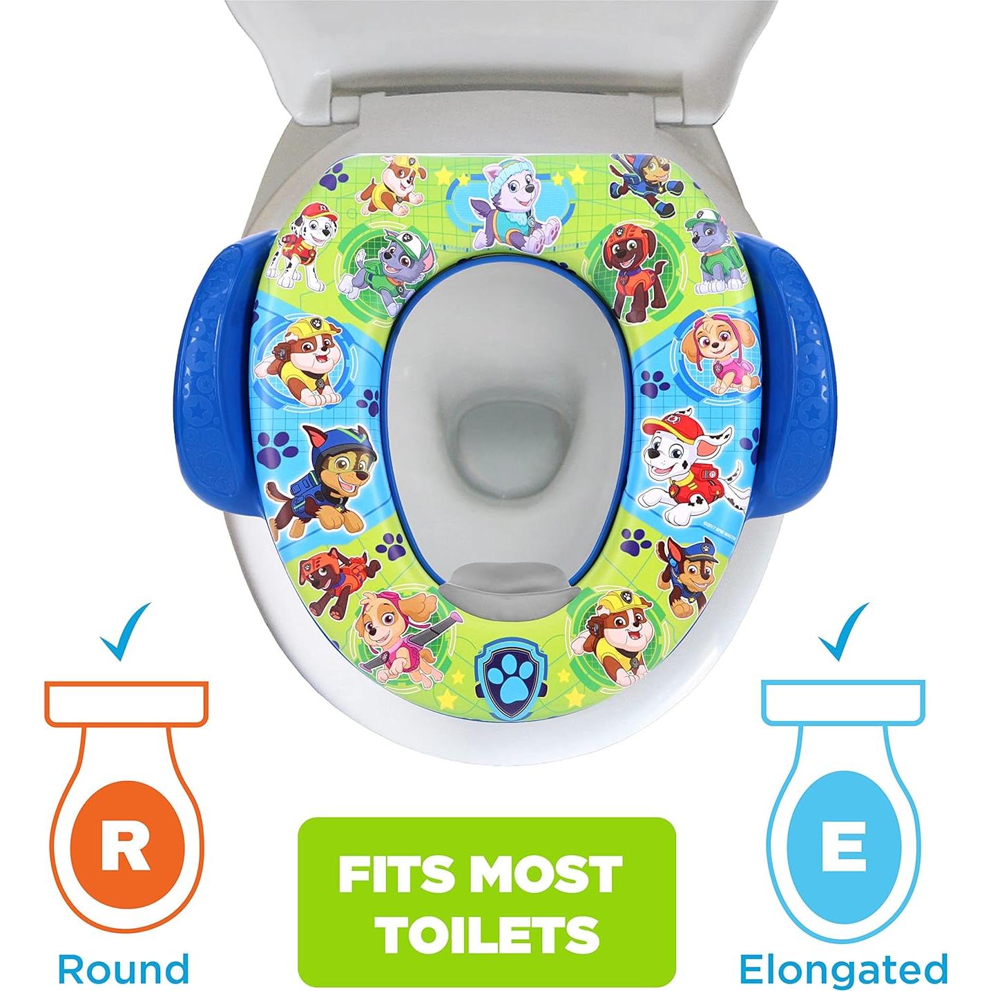 Asiento de Inodoro Suave Nickelodeon Misión Paw 34.29cm