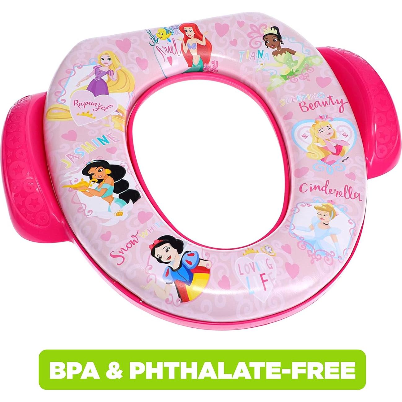 Asiento de Inodoro Suave Disney Princesa Amando la Vida