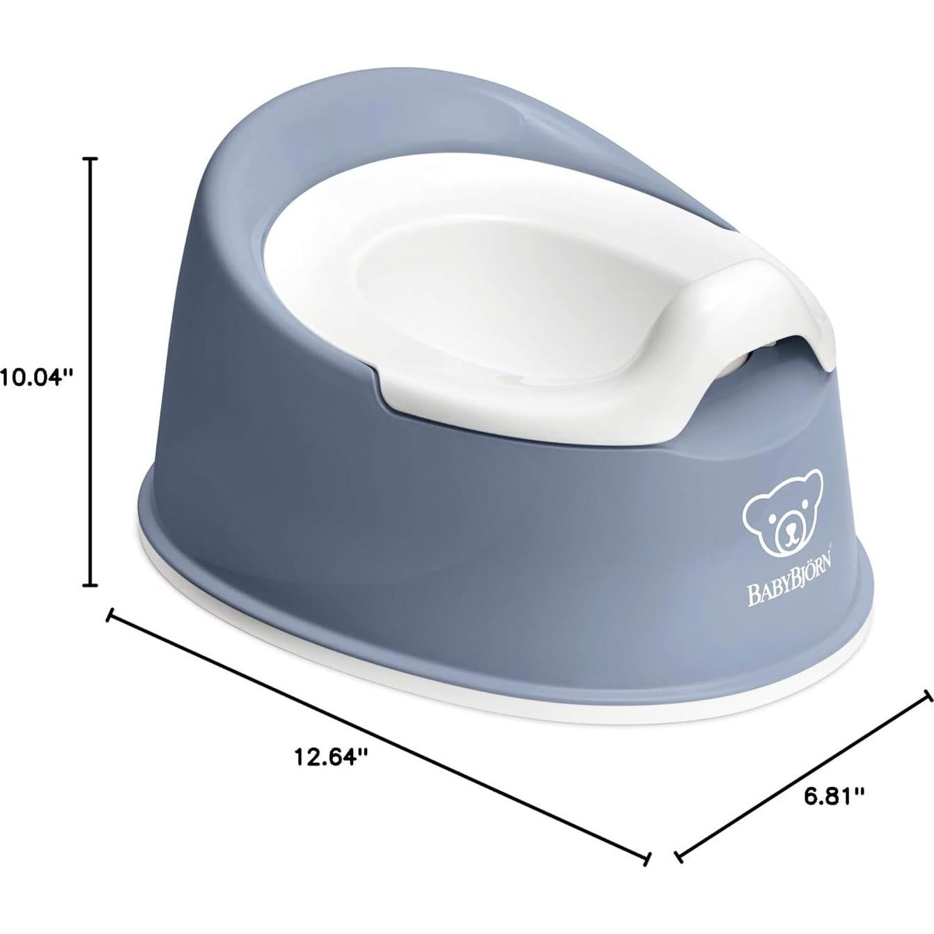 Orinal Compacto BabyBjorn Smart Potty Azul Profundo