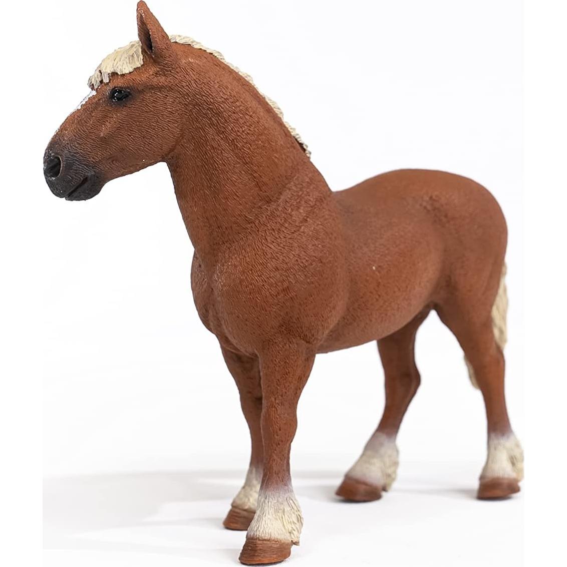 Juguete Caballo de Carga Belga Schleich 11.7 cm para Niños