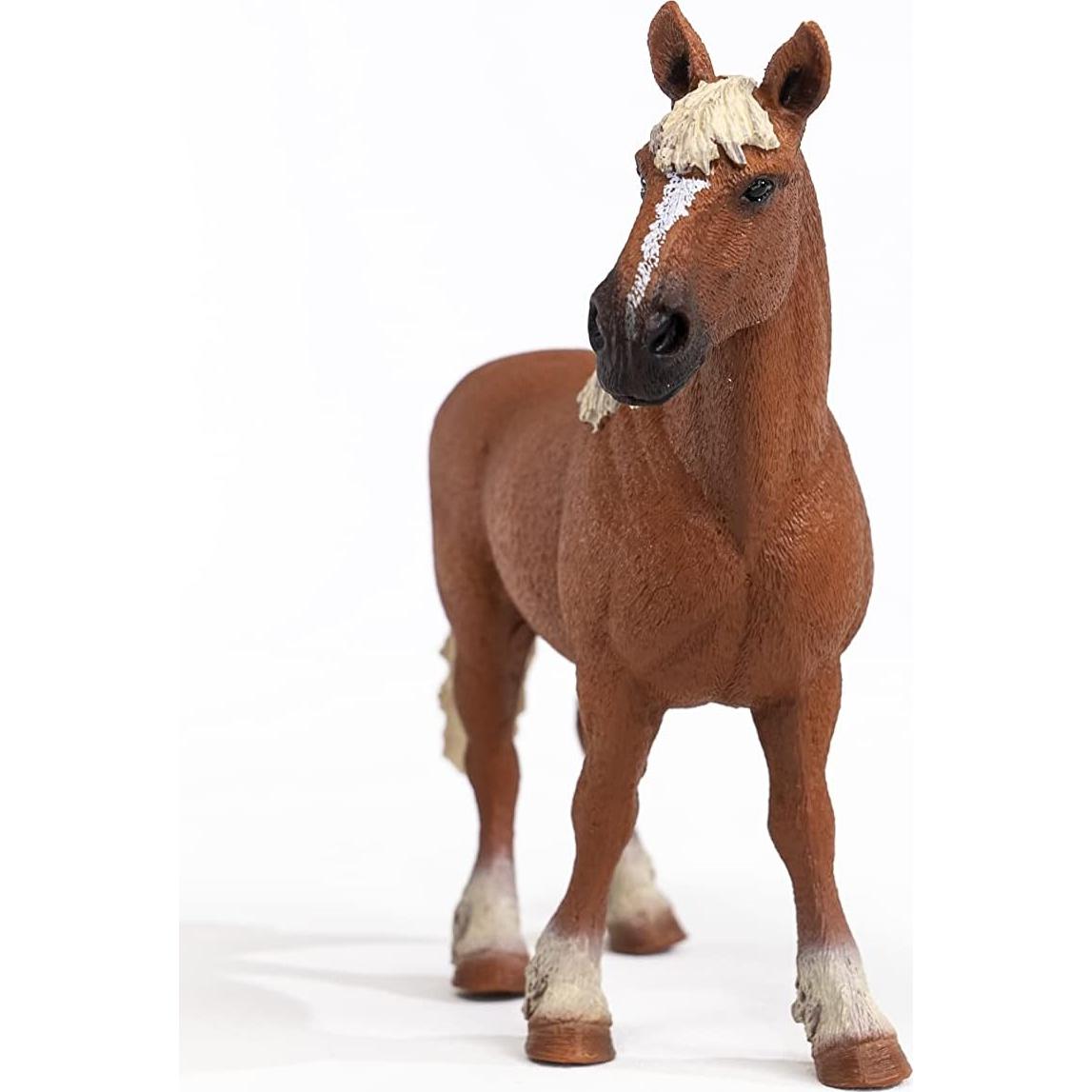 Juguete Caballo de Carga Belga Schleich 11.7 cm para Niños