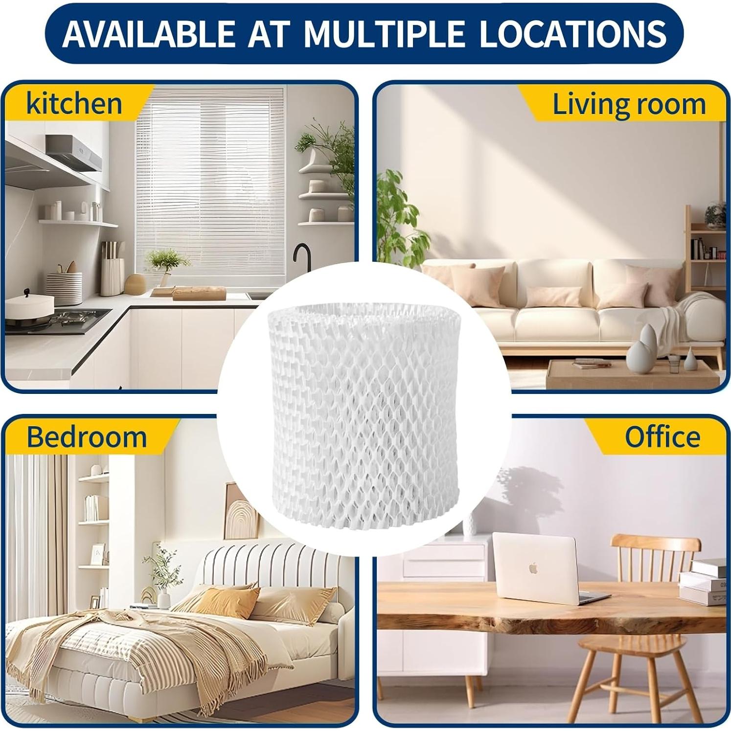 Filtro de Reemplazo para Humidificador Gazeer - Paquete de 4