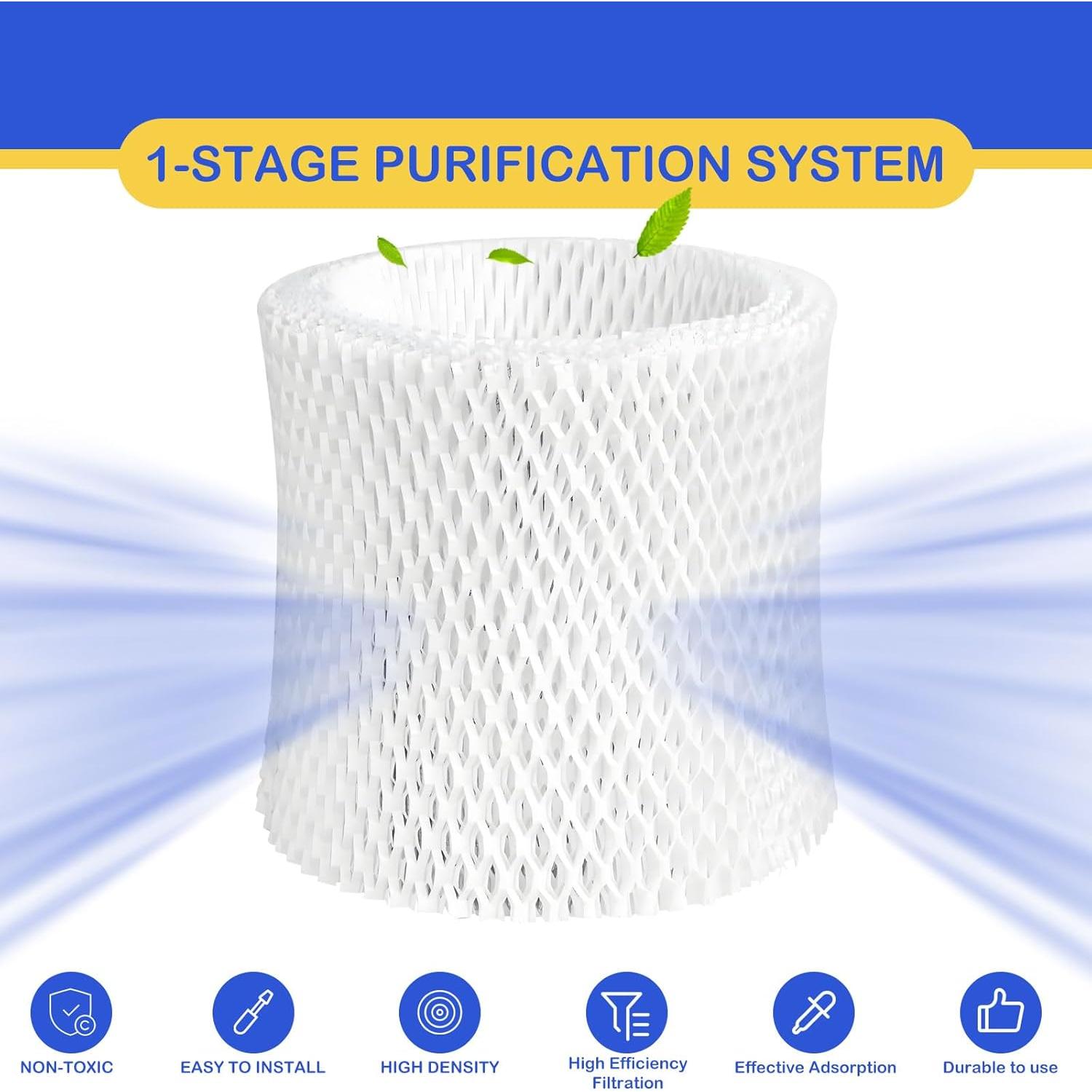 Filtro de Reemplazo Humidificador Wicking Roninby 4 Unidades