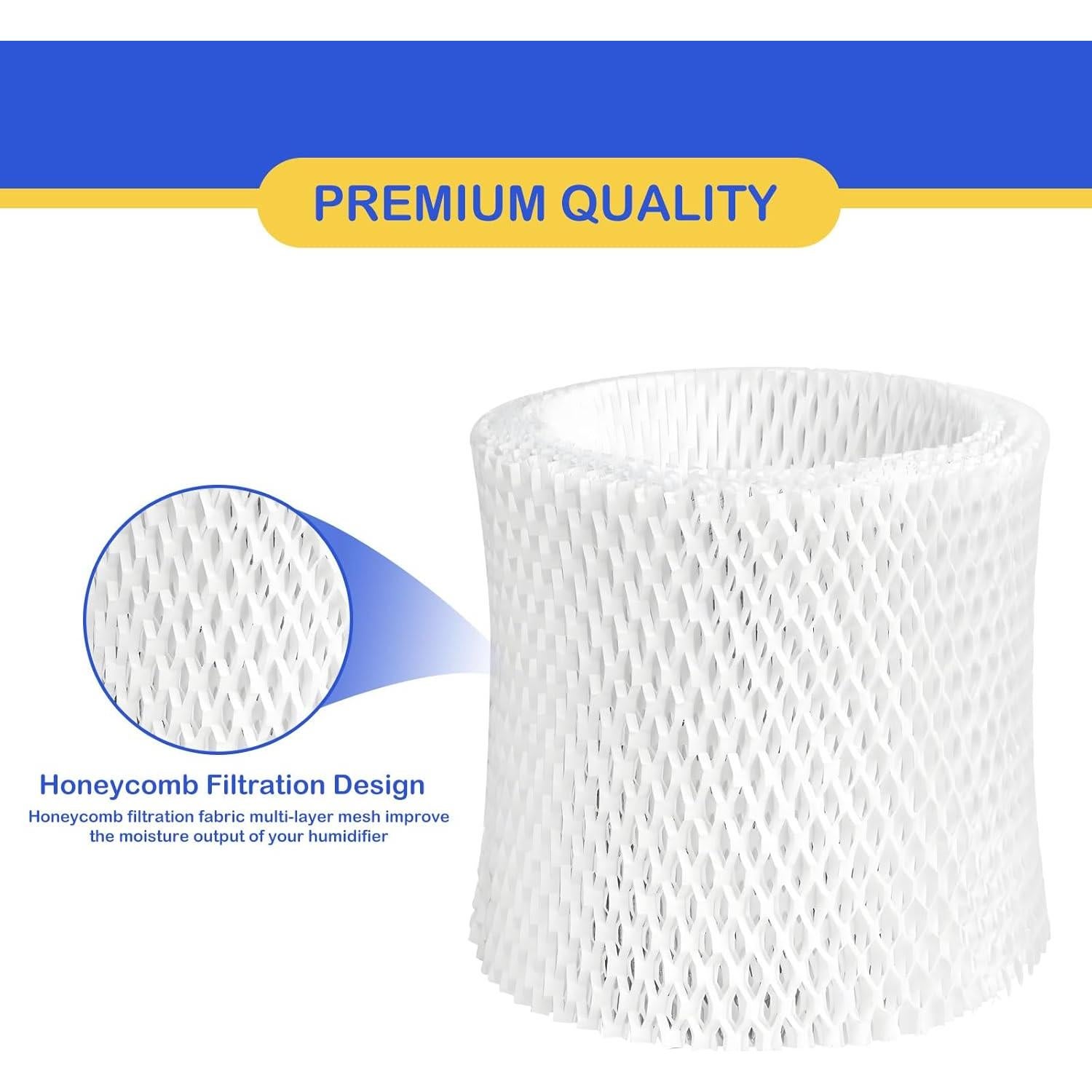 Filtro de Reemplazo Humidificador Wicking Roninby 4 Unidades