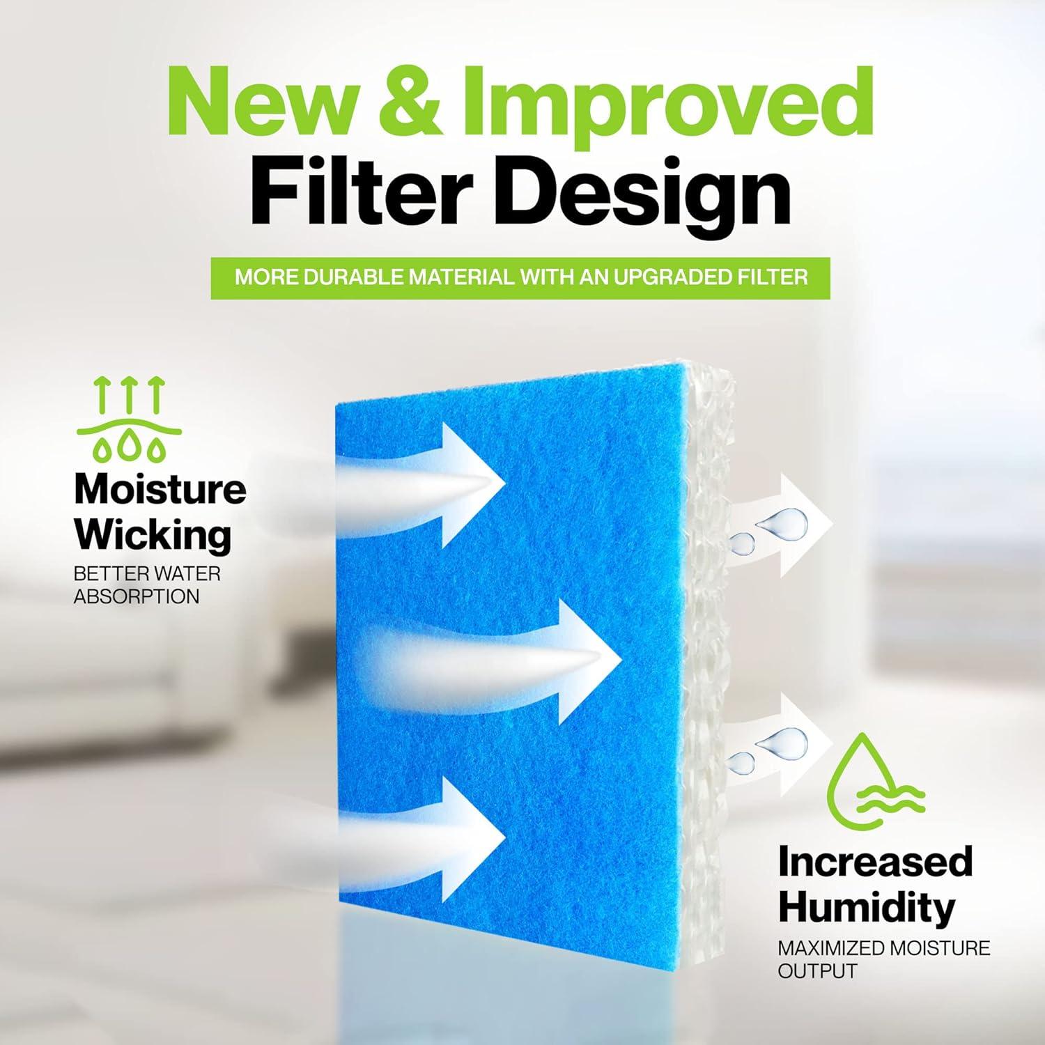 Filtros de Reemplazo Durabasics HFT600 para Humidificadores