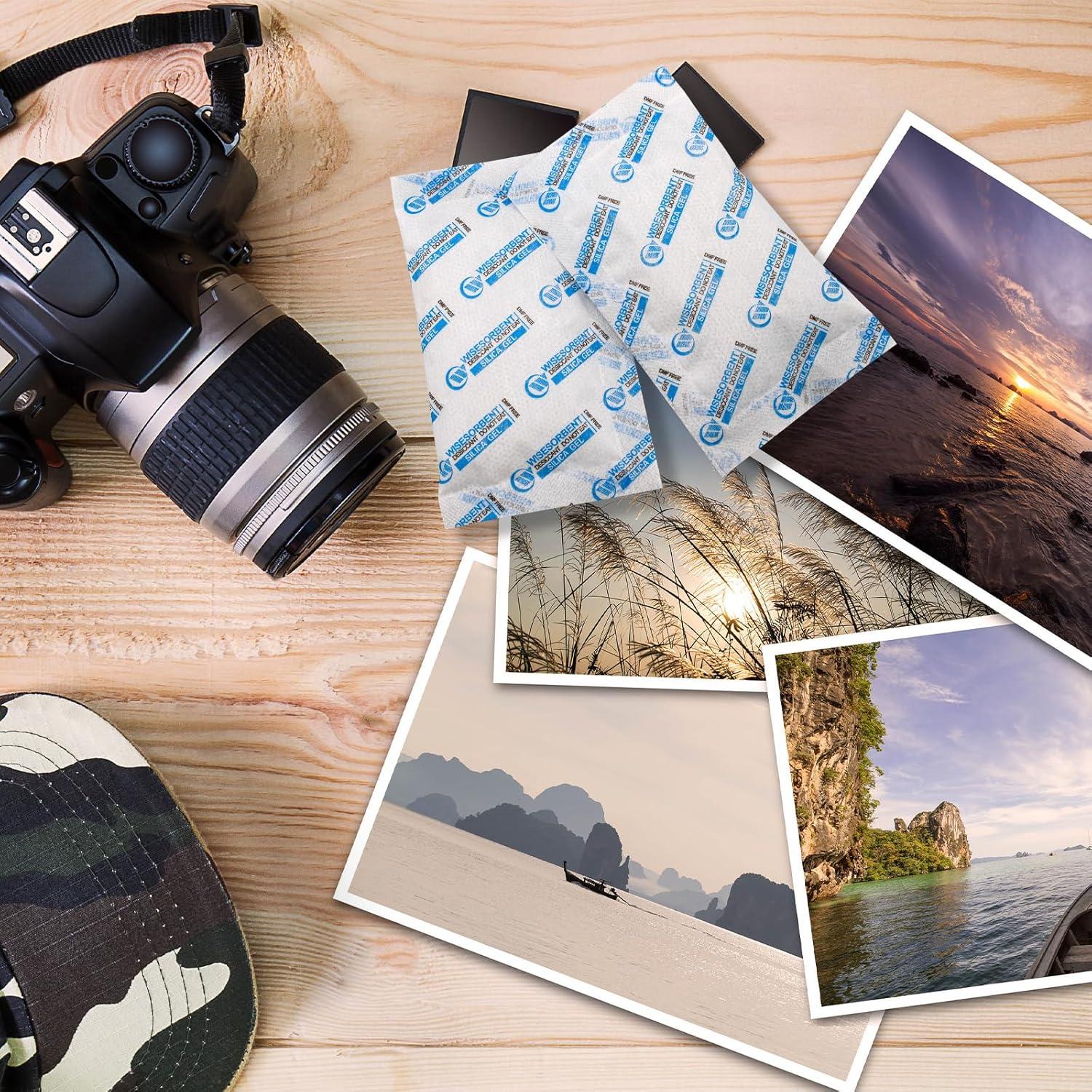 Paquetes de Gel de Sílice Wisesorbent 20g - 15 Piezas Deshidratantes