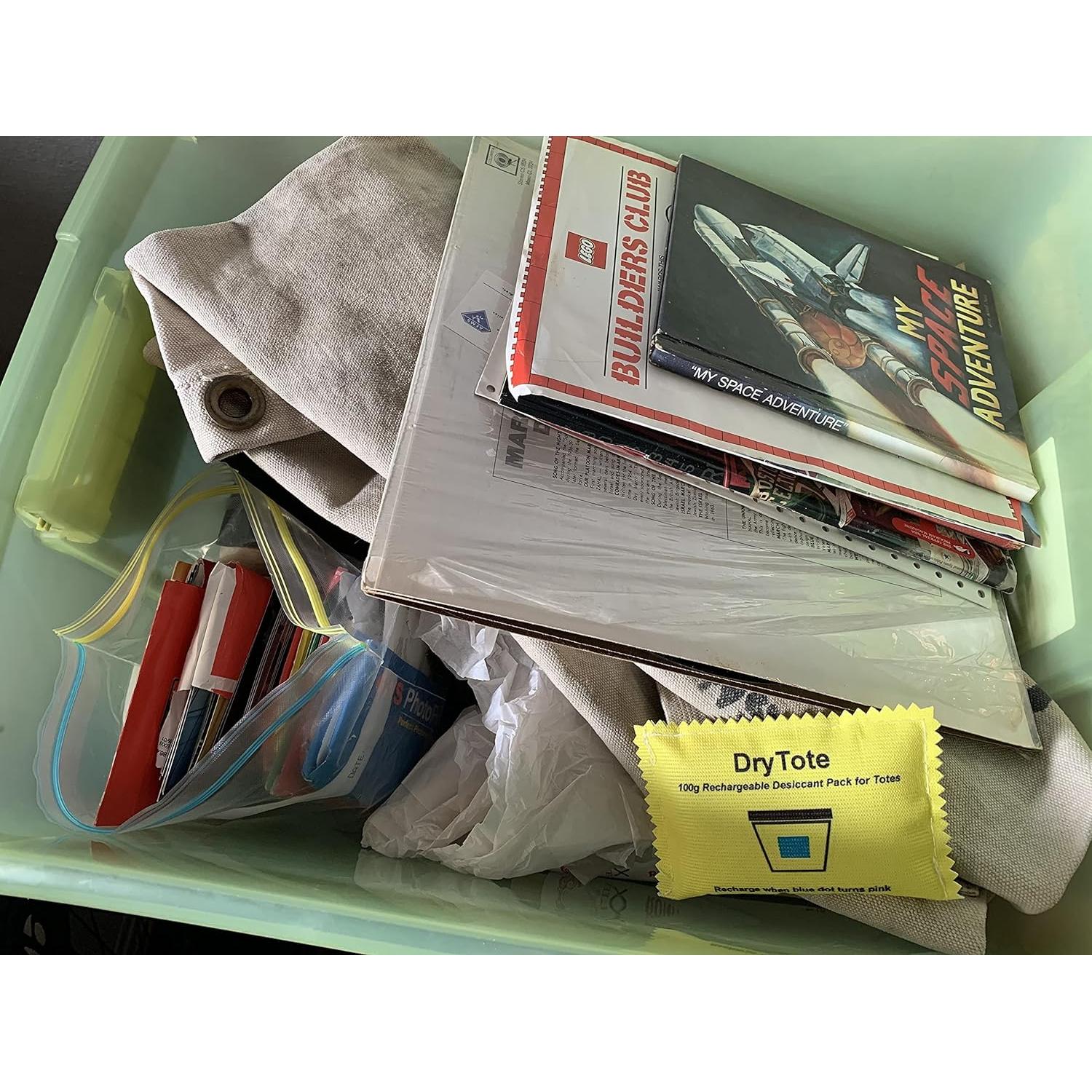 Paquete de 5 desecantes recargables DryTote 100g - Absorbente de humedad