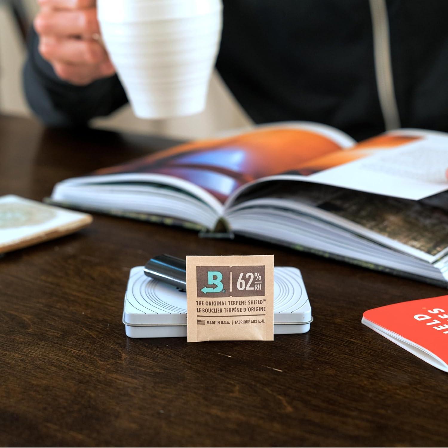 Boveda 62% RH - Paquete de 10 Control de Humedad 14g