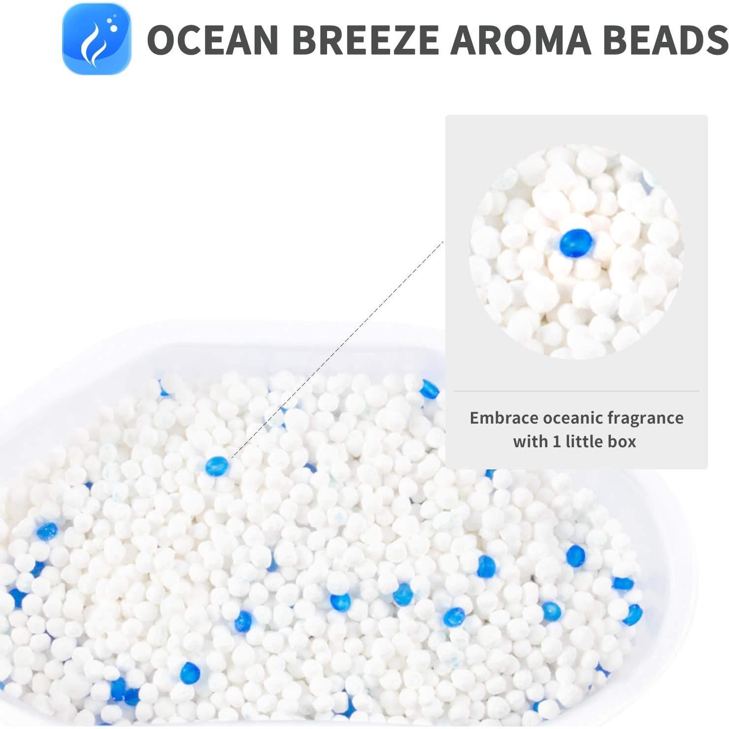 Absorbentes de Humedad Vacplus 12 Paquete 300g Fragancia Oceánica