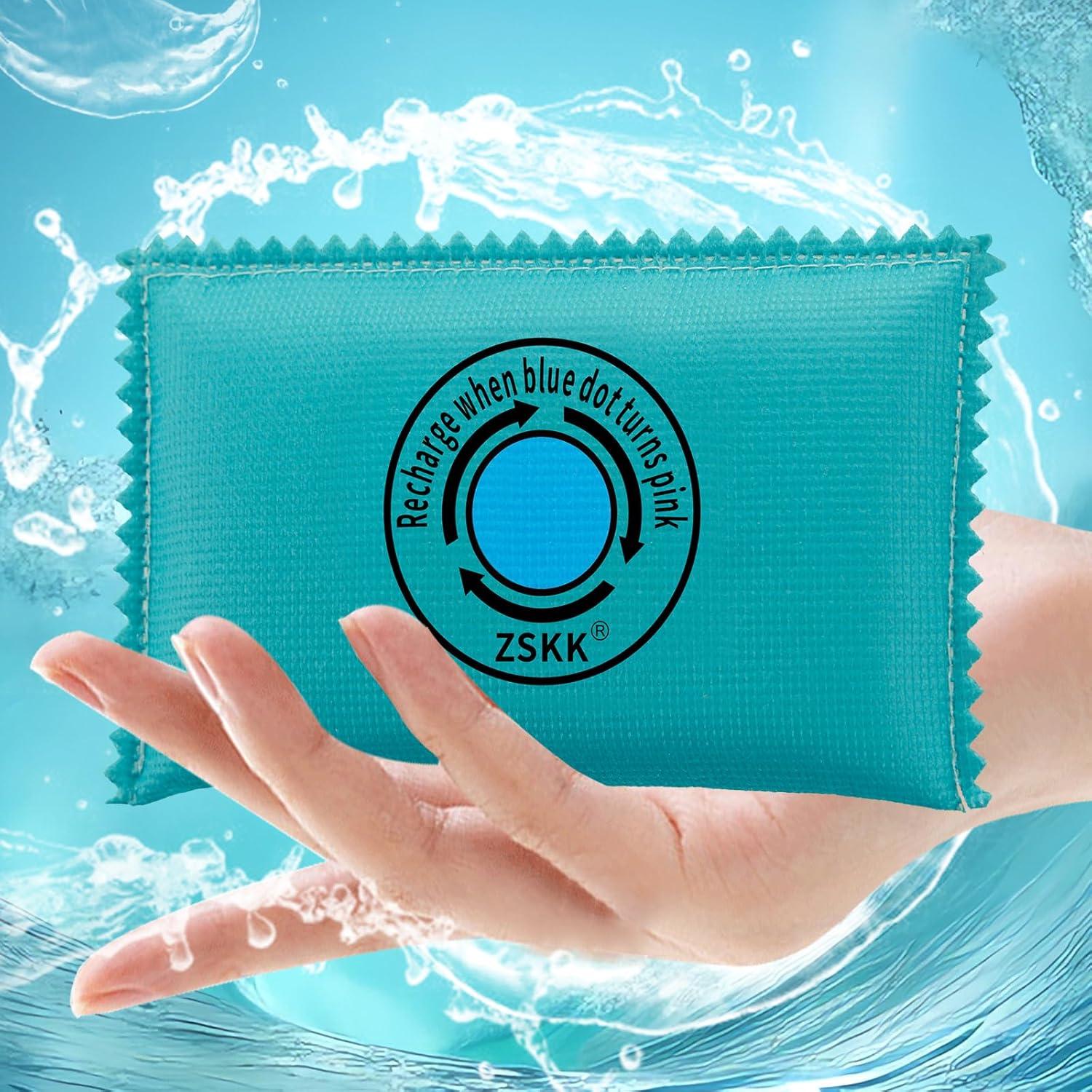 Paquete de 10 Gel de Sílice Deshidratante ZSKK 100g - Absorbe Humedad