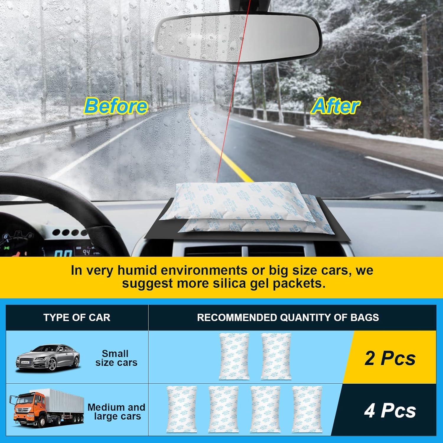 Paquetes Deshidratantes Gel de Sílice Absorbking 500g - 6 Unidades