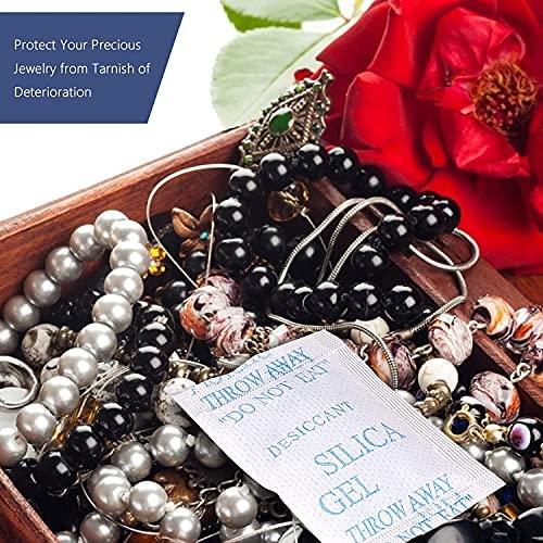 55 Paquetes de Gel de Sílice 5g - Deshidratante Seguro y Eficaz