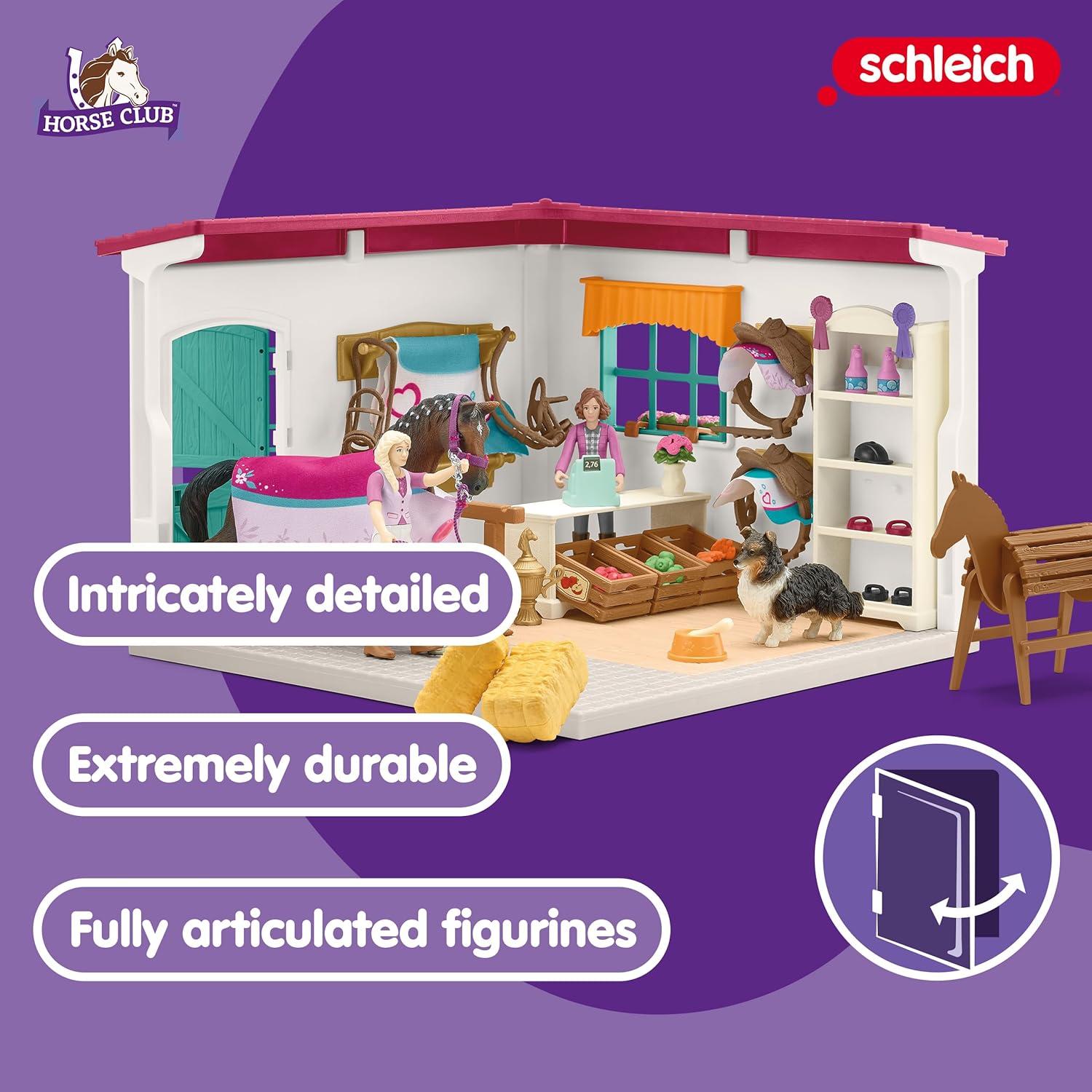 Set de Juego Schleich Club de Caballos 67 Piezas