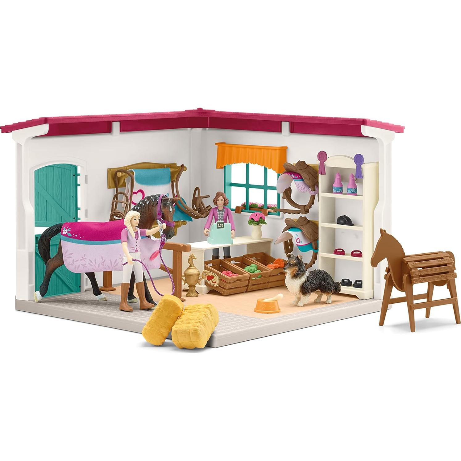 Set de Juego Schleich Club de Caballos 67 Piezas