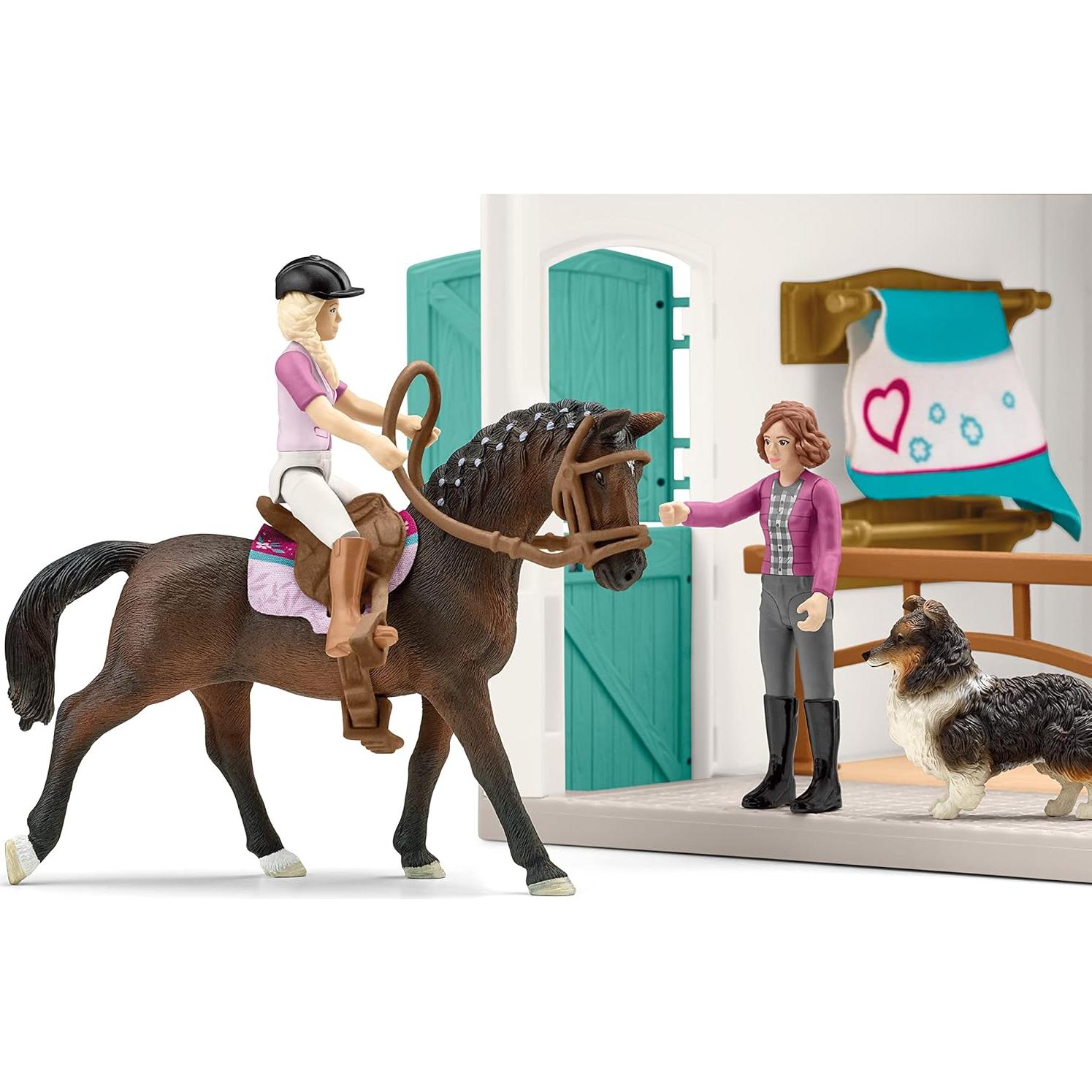 Set de Juego Schleich Club de Caballos 67 Piezas