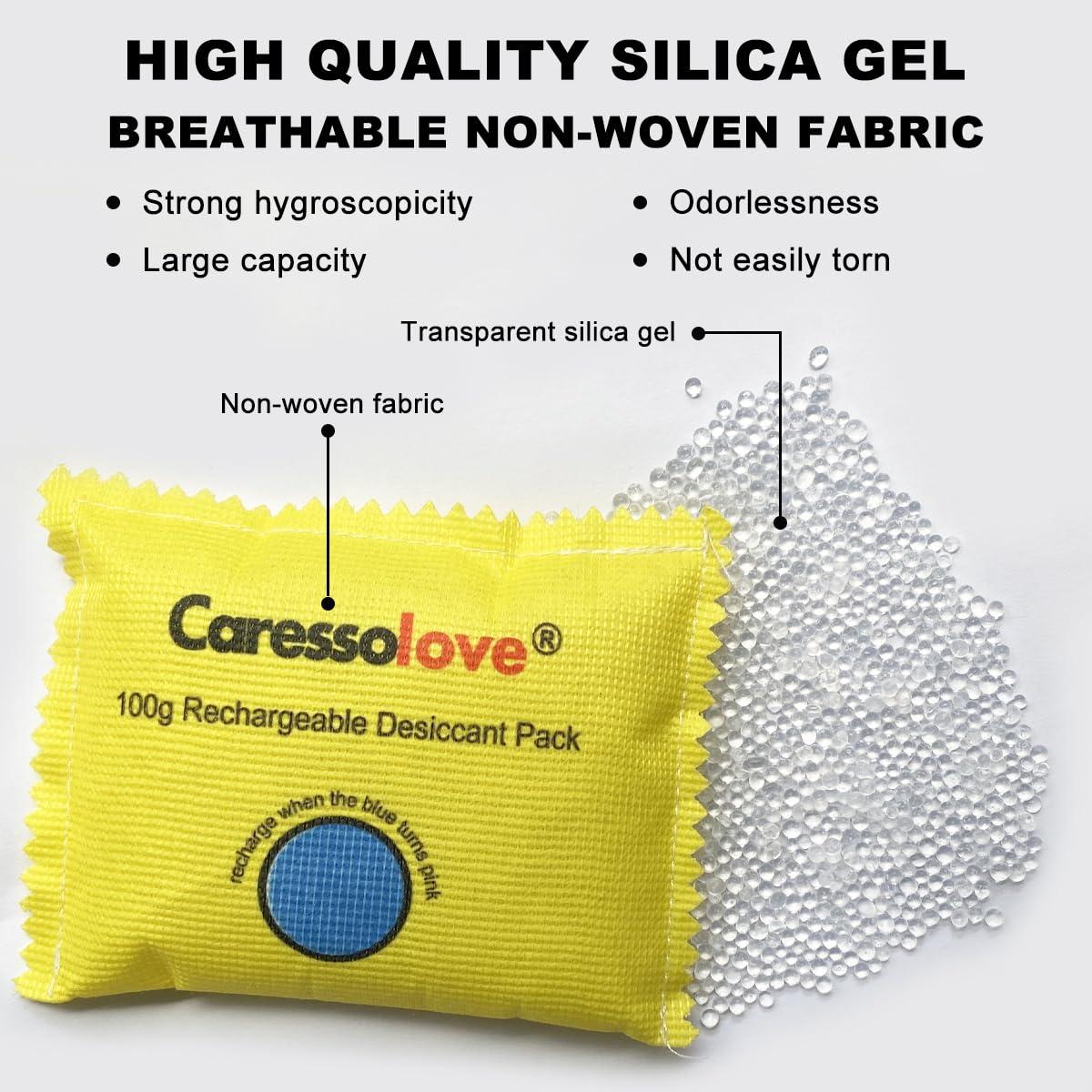 Paquetes Deshidratantes Recargables 100g Huashitong - Absorción de Humedad