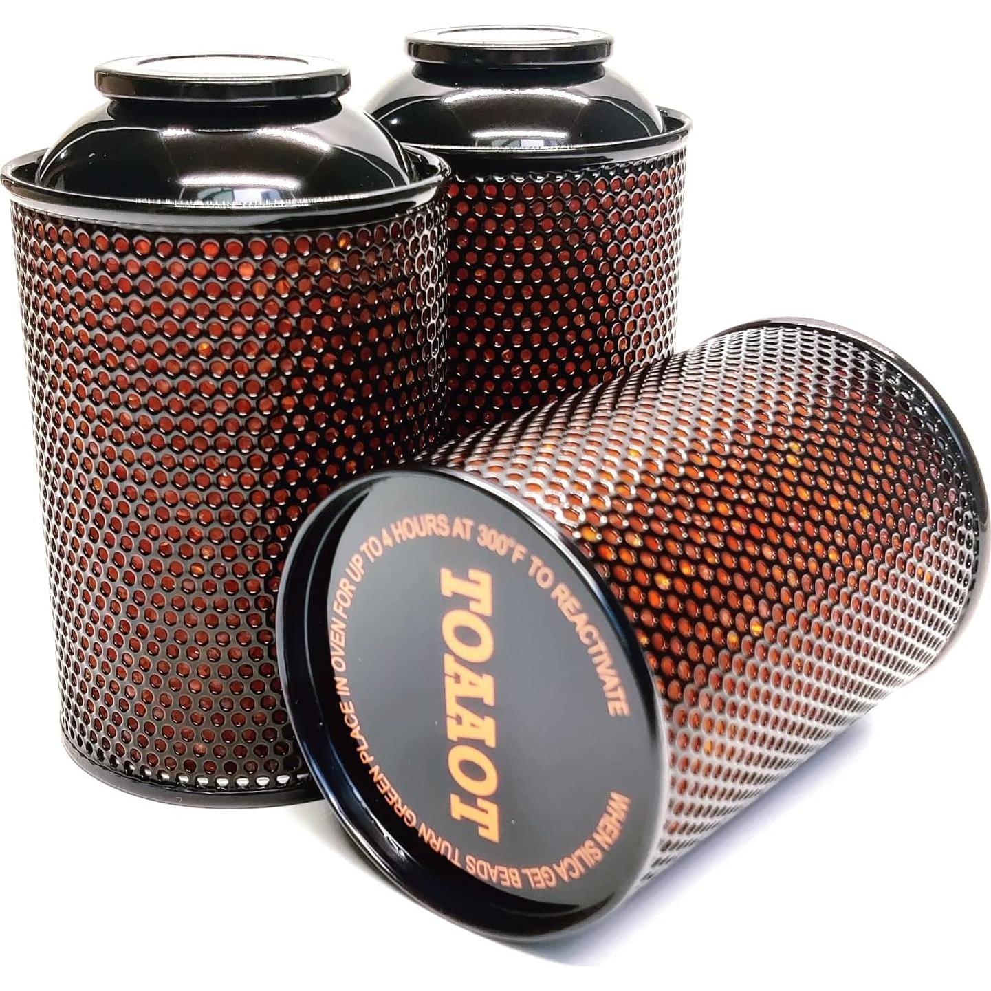 Deshumidificador Gel de Silica TOAAOT 200g para Caja de Armas