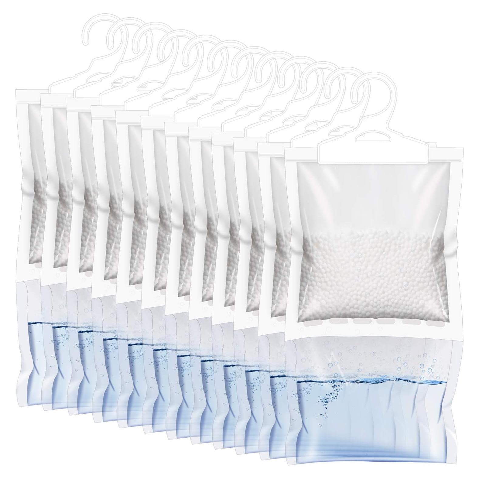 Bolsas Deshumidificadoras ZSZMFH 12 Paquetes 500ml Sin Olor