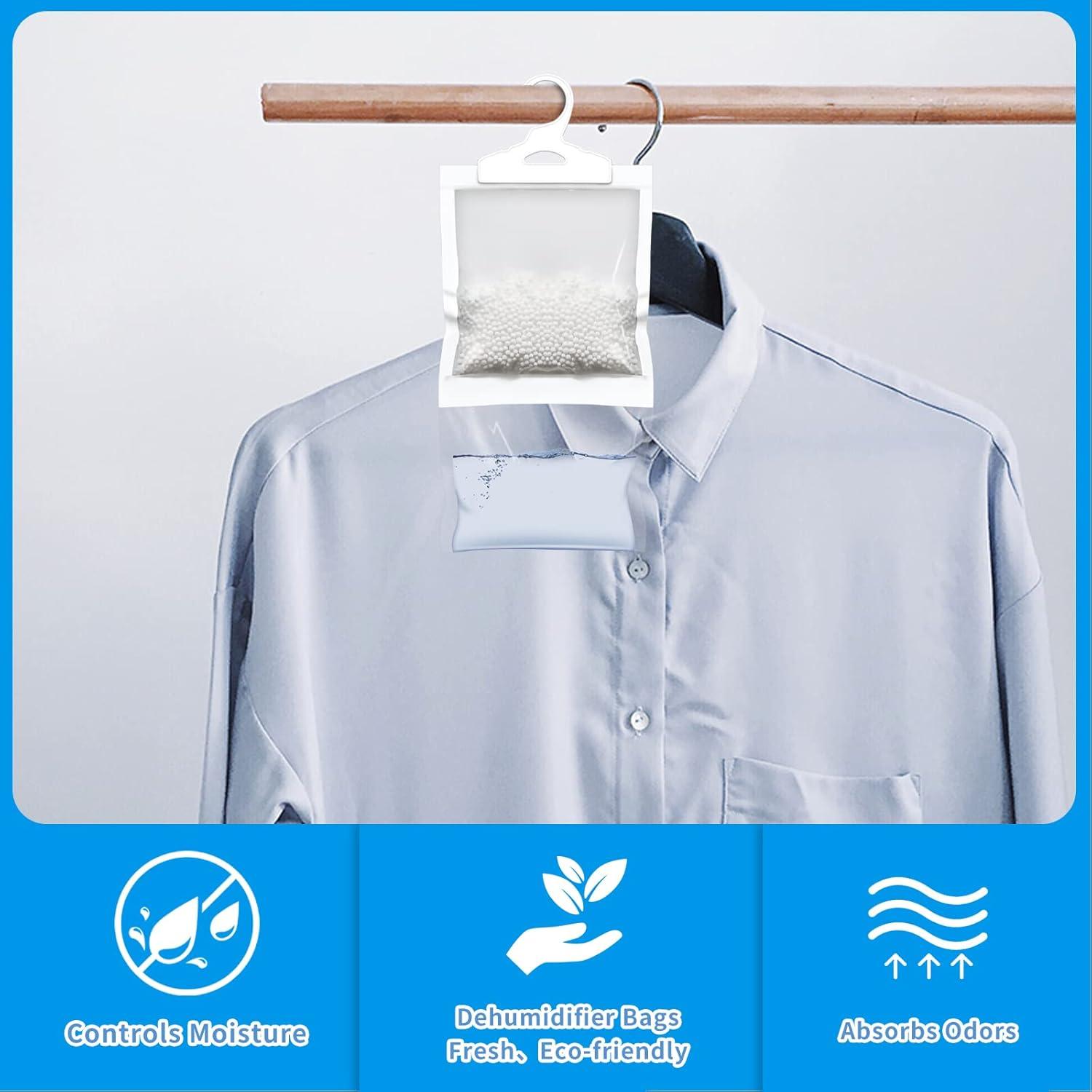 Bolsas Deshumidificadoras ZSZMFH 12 Paquetes 500ml Sin Olor