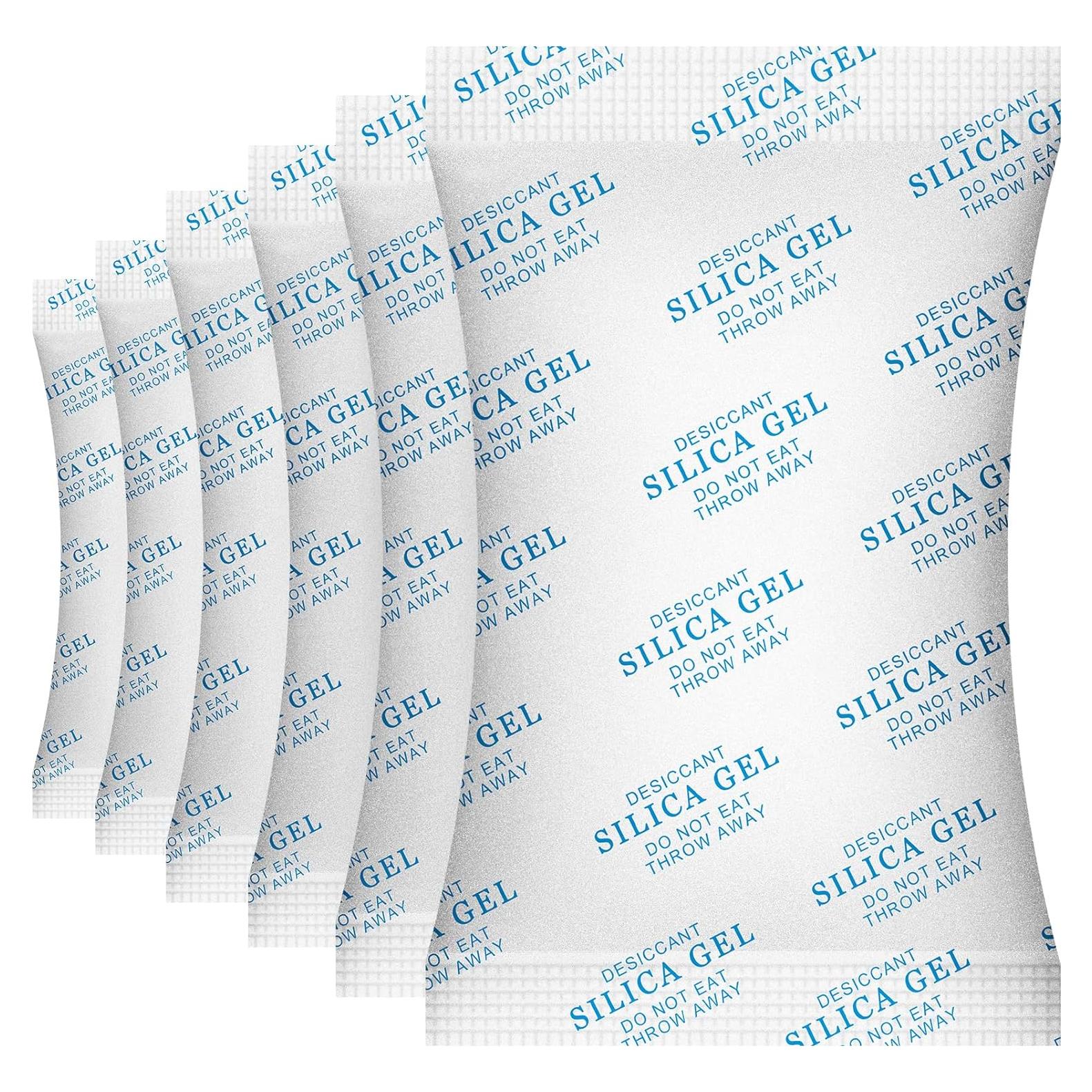 Paquetes de Gel de Silica SurpOxyLoc 50g (20 Paquetes) Grado Alimenticio