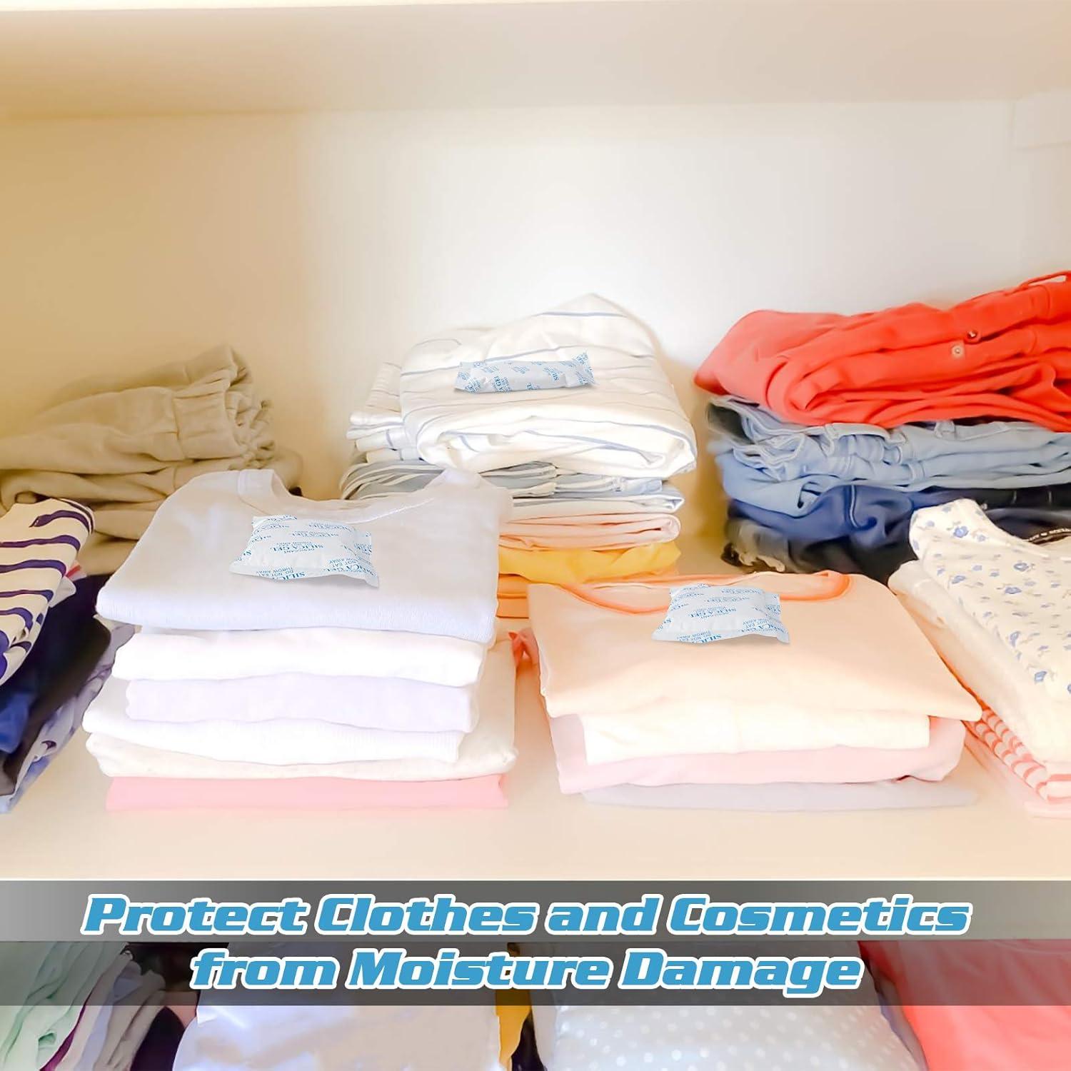 Paquetes de Gel de Silica SurpOxyLoc 50g (20 Paquetes) Grado Alimenticio