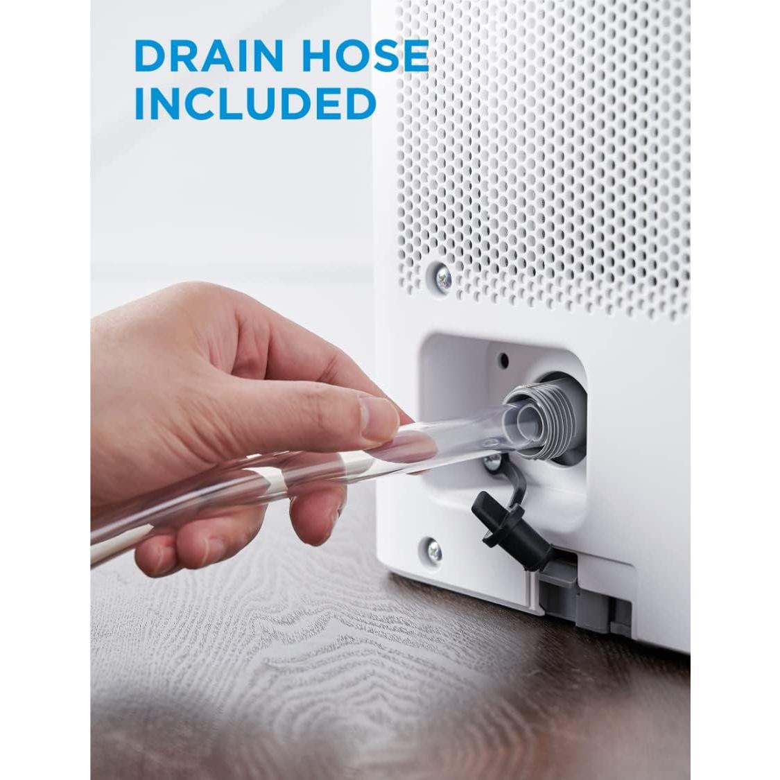 Deshumidificador Midea Cube 23.6L para 418 m², Control Wi-Fi