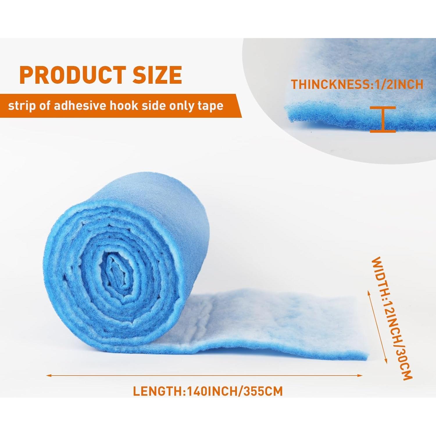 Kit de Filtros de Ventilación AQD 12x140cm MERV 8 Poliester