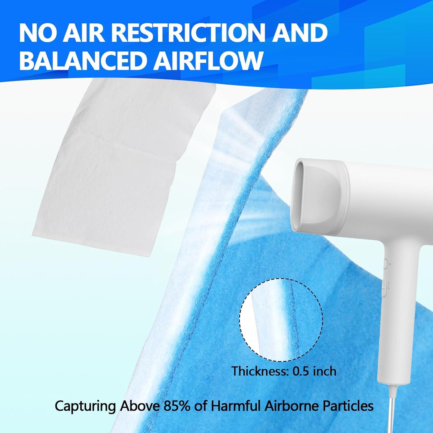 Filtros de Ventilación de Aire Demiwise 12x120 cm MERV 8