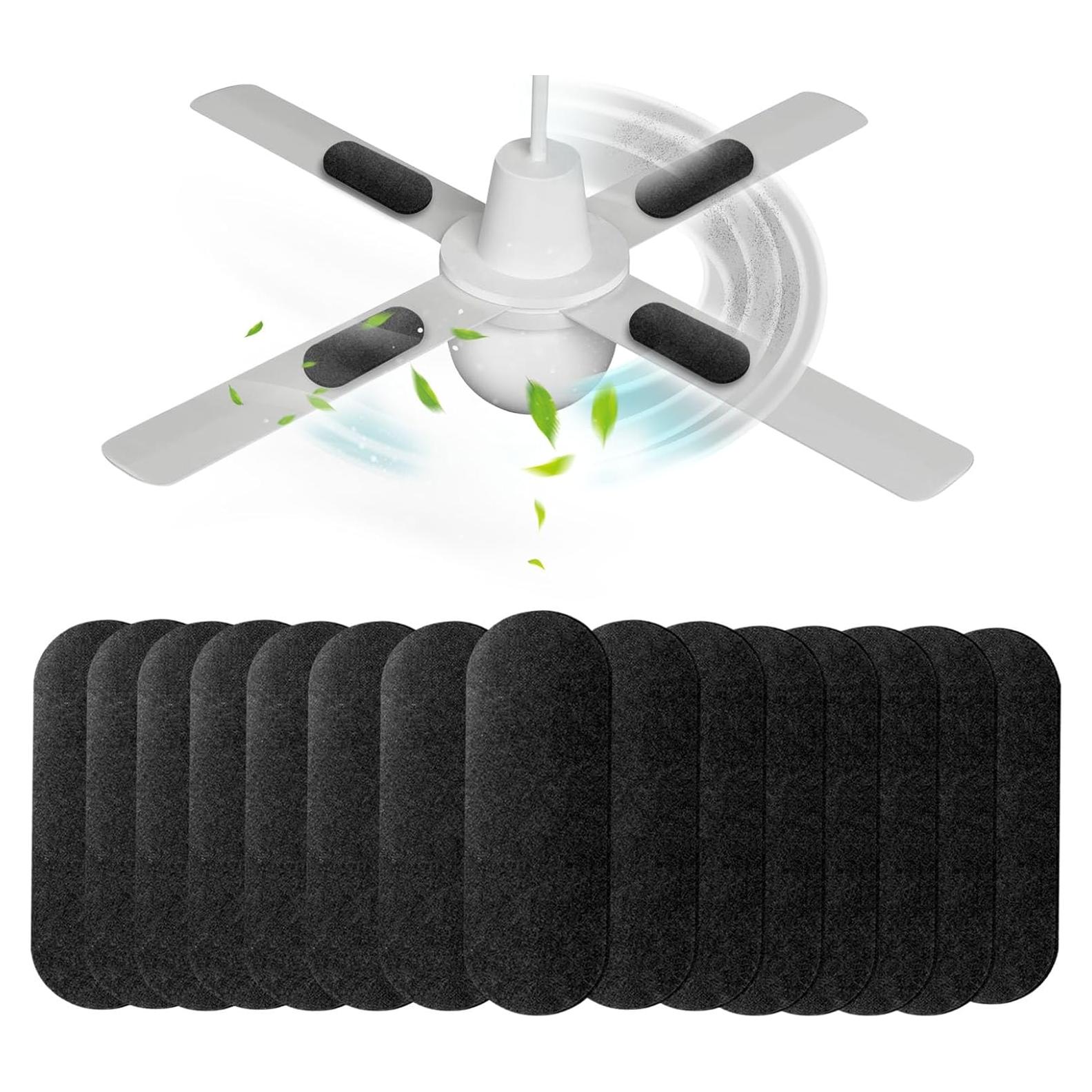 Paquete de 15 Filtros de Carbón Activado AesoKone para Ventiladores de Techo