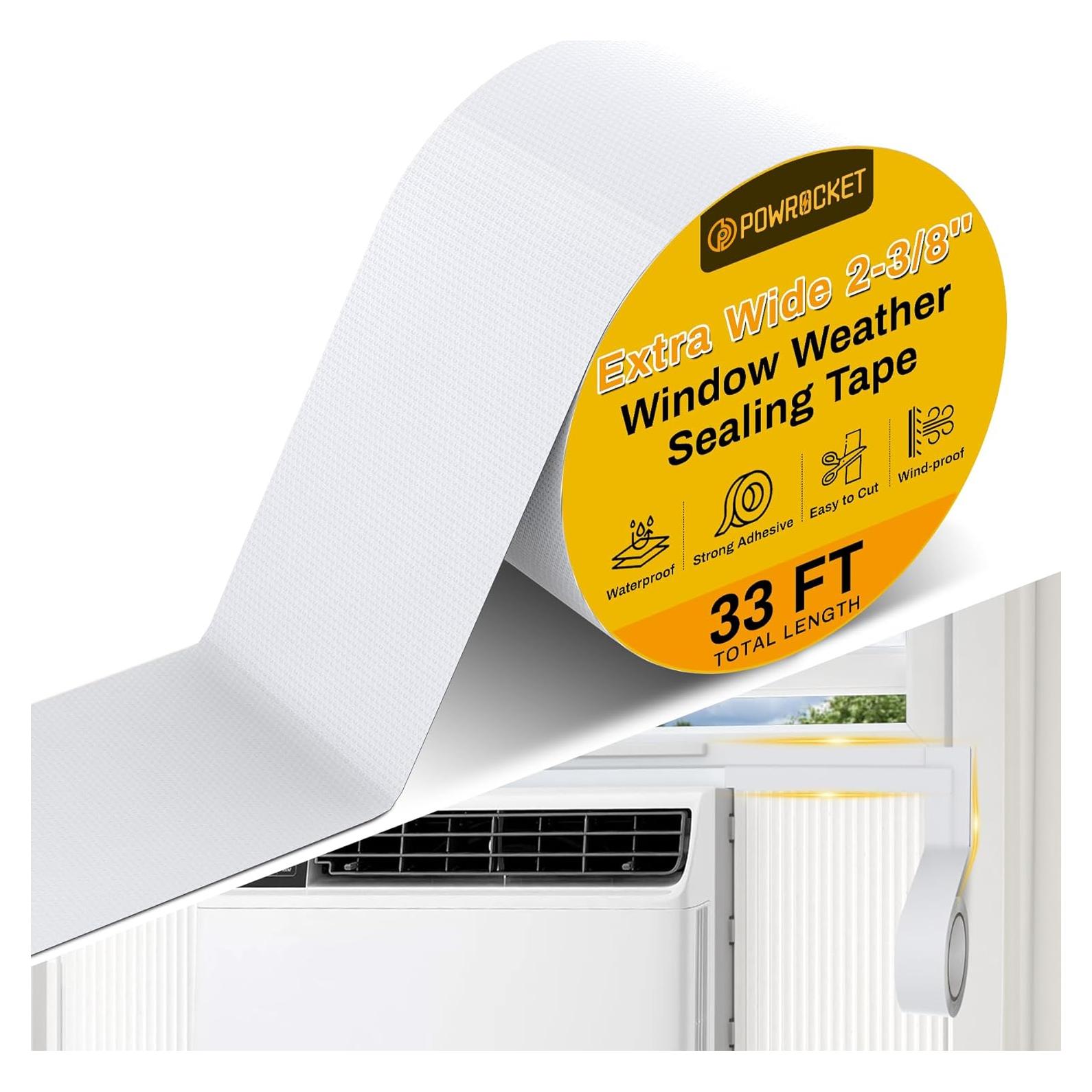 Cinta de Sellado de Ventanas Blanca Powrocket 6.03 cm x 10.06 m