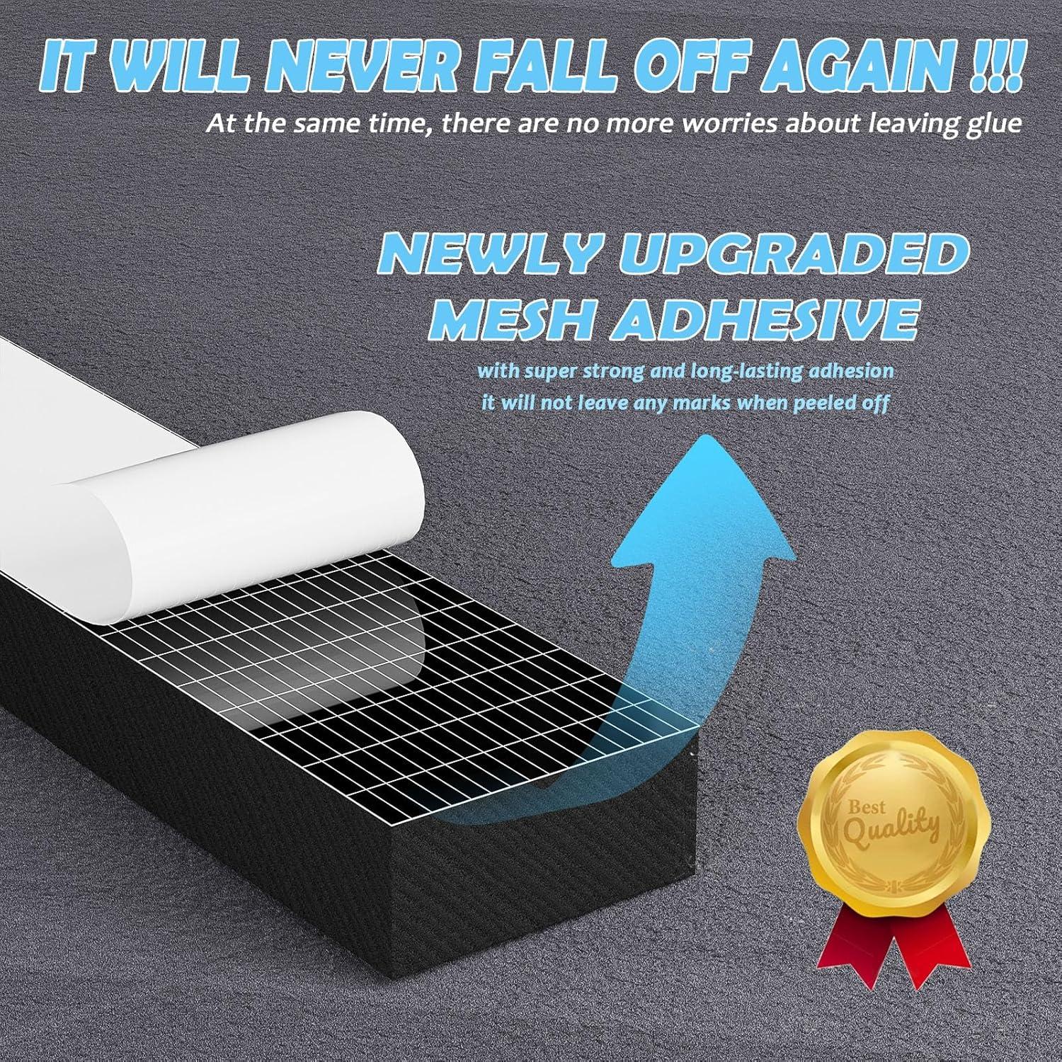 Cinta de Espuma de Sellado EVA Bantie 10.06m Negra 1/4"x1/2"