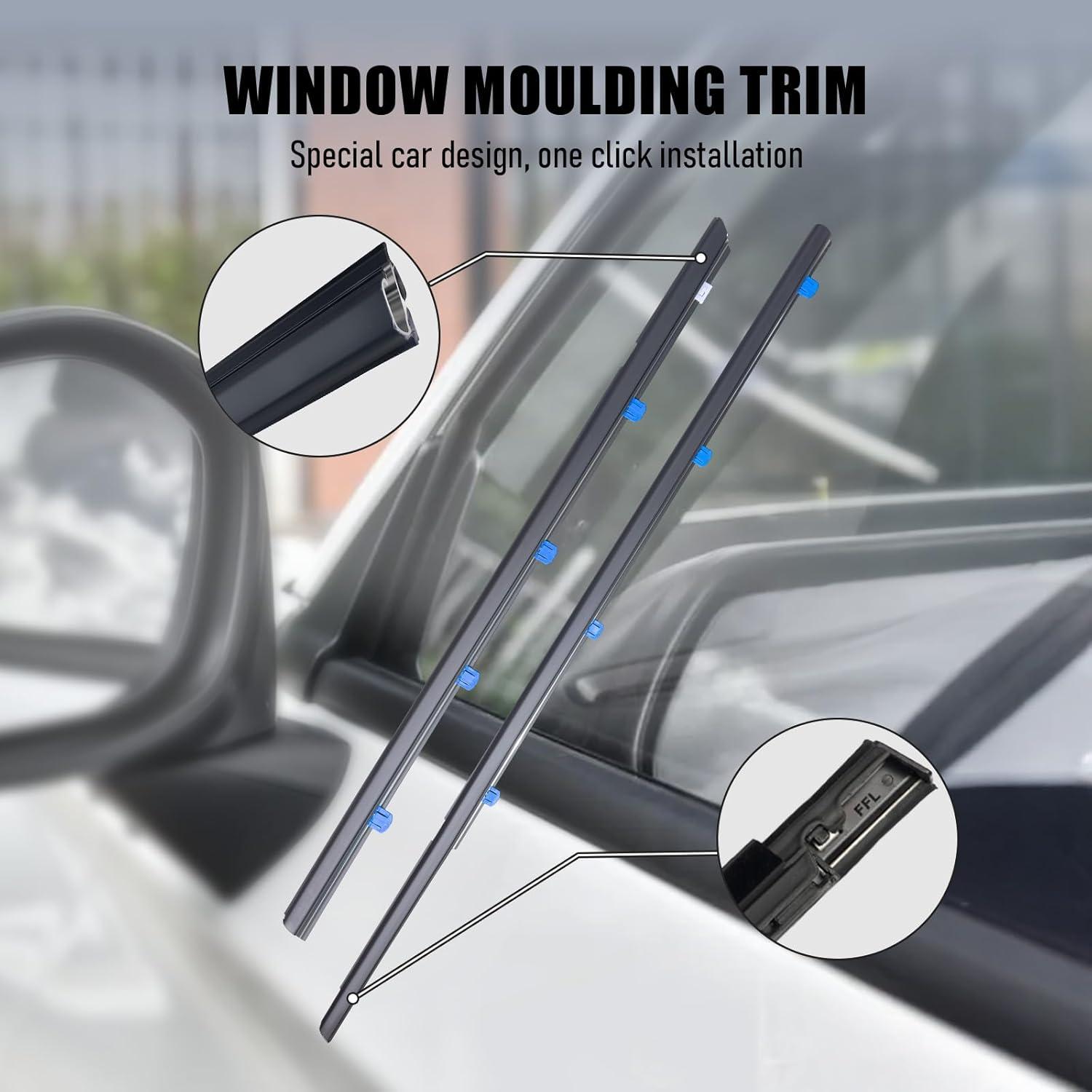 Moldura de Sellado para Ventana Honda Civic 2012-2015 Sedán