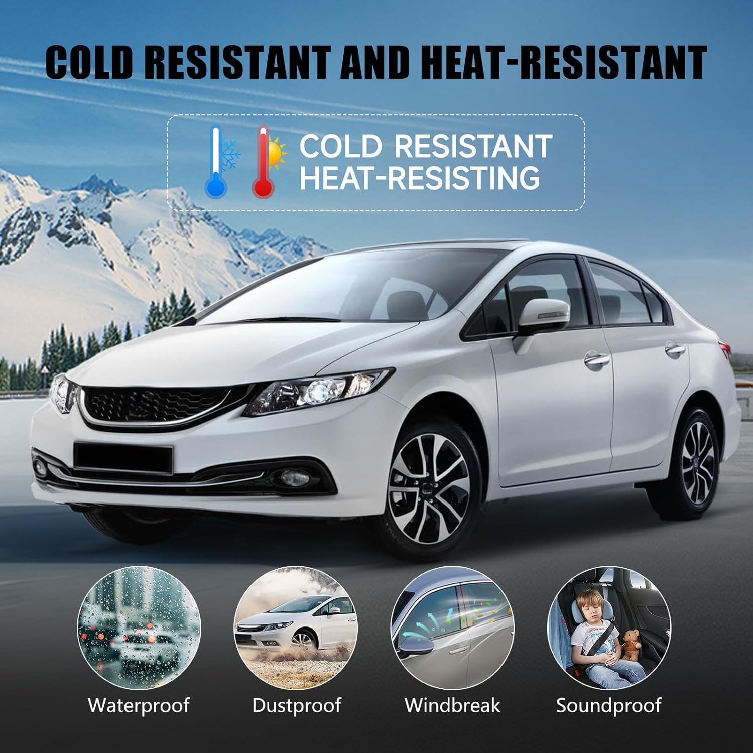 Moldura de Sellado para Ventana Honda Civic 2012-2015 Sedán