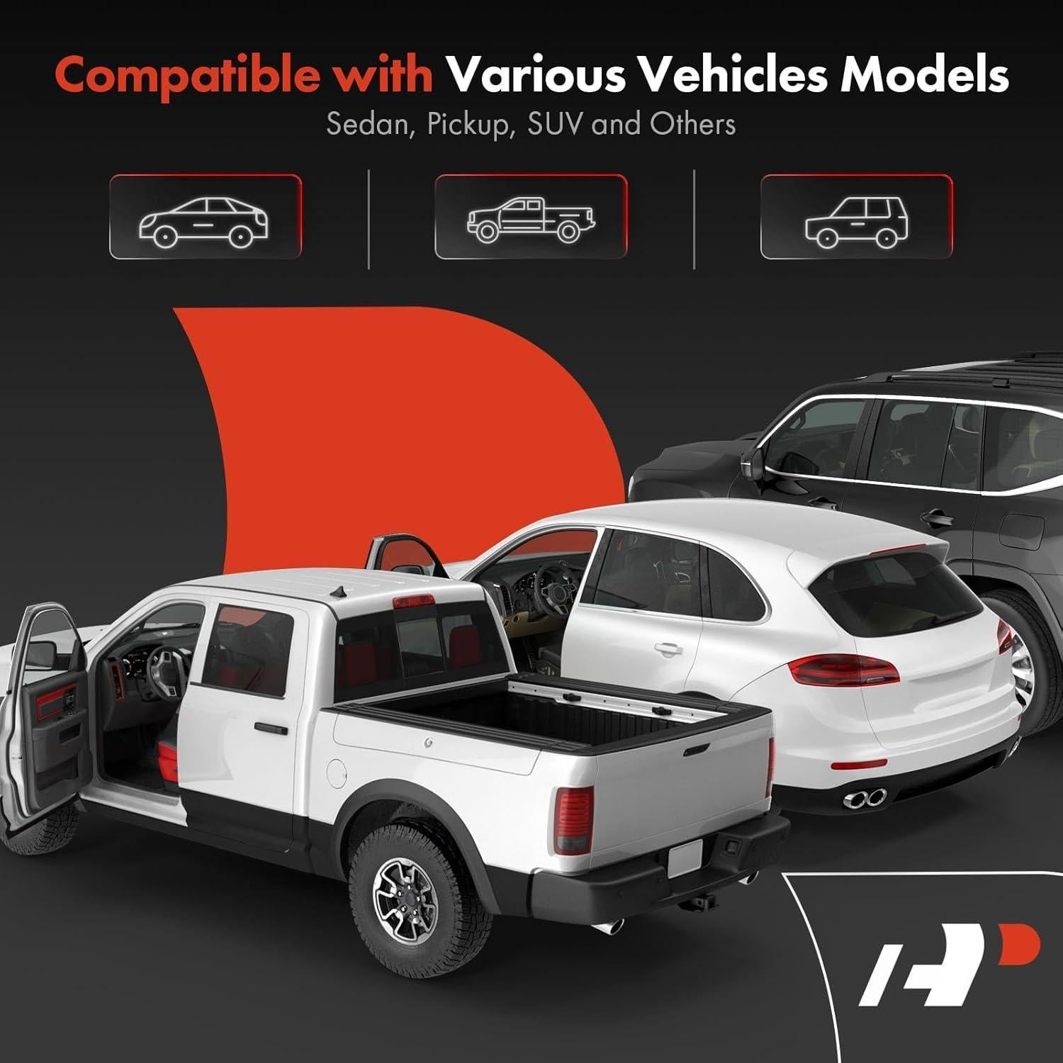 Sello de Burlete de Puerta A-Premium Frontal Izquierdo para Chevrolet y GMC