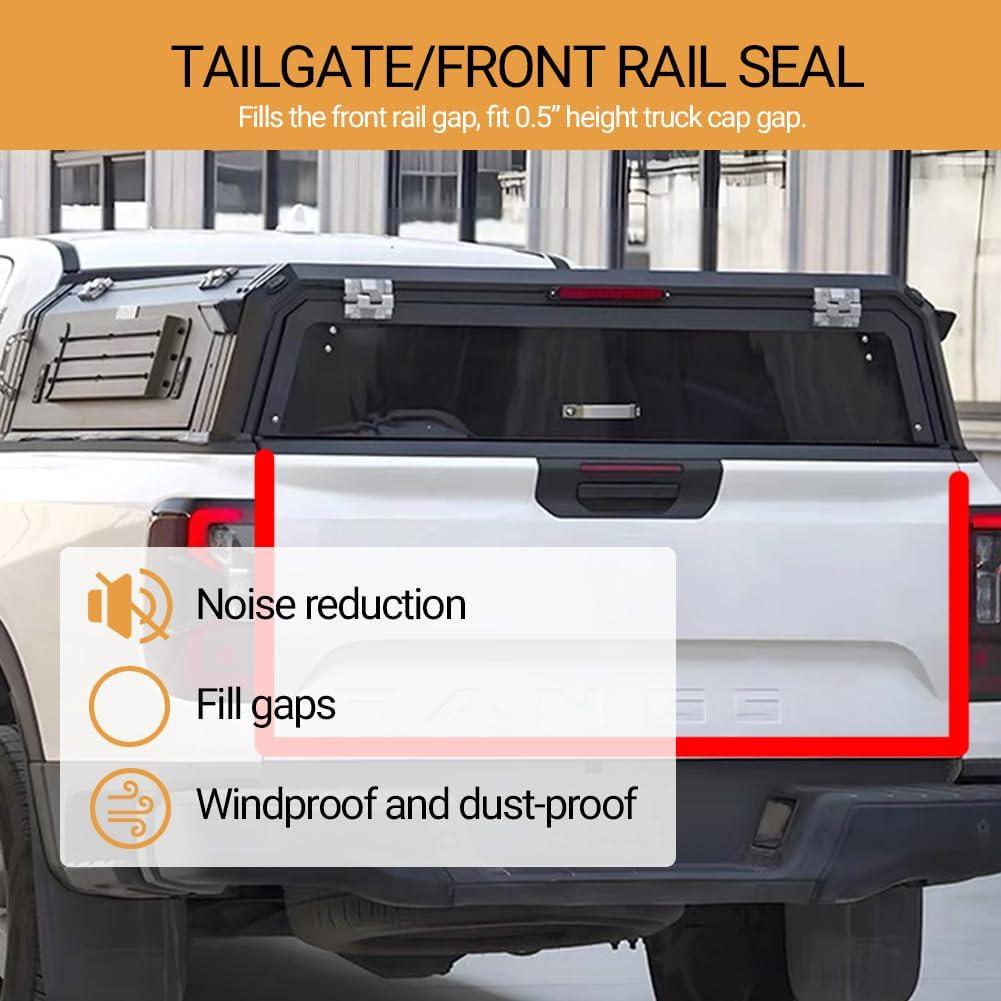 Burlete de goma EPDM autoadhesivo PACIXU 6.1m negro